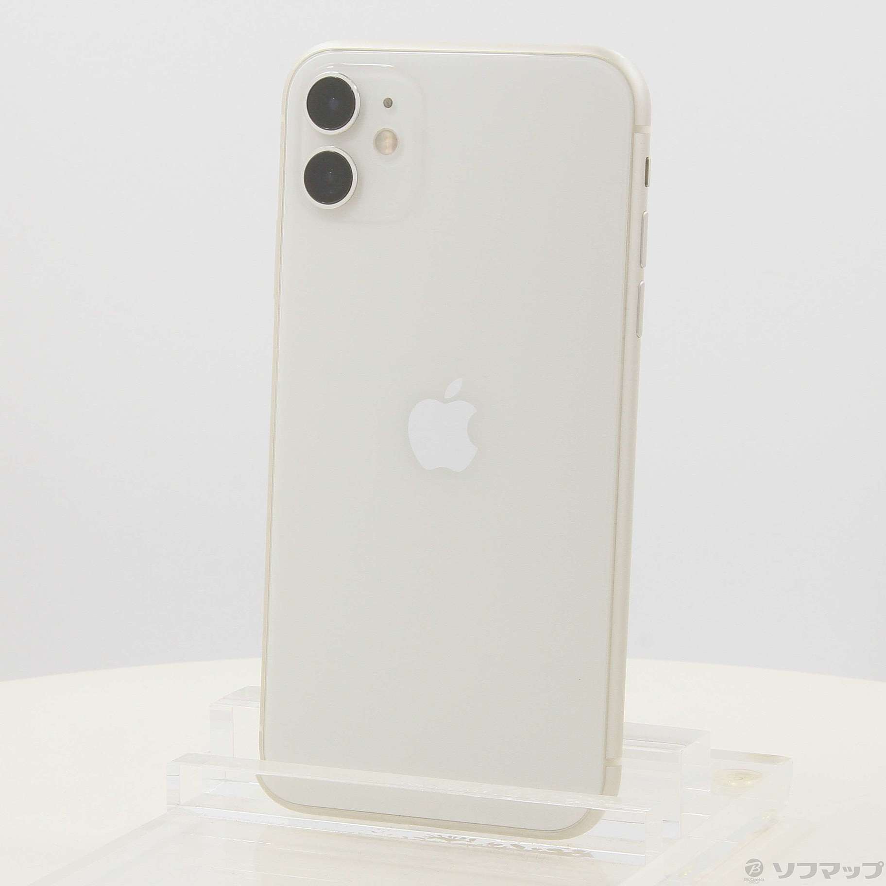 中古】iPhone11 128GB ホワイト MHDJ3J／A SIMフリー