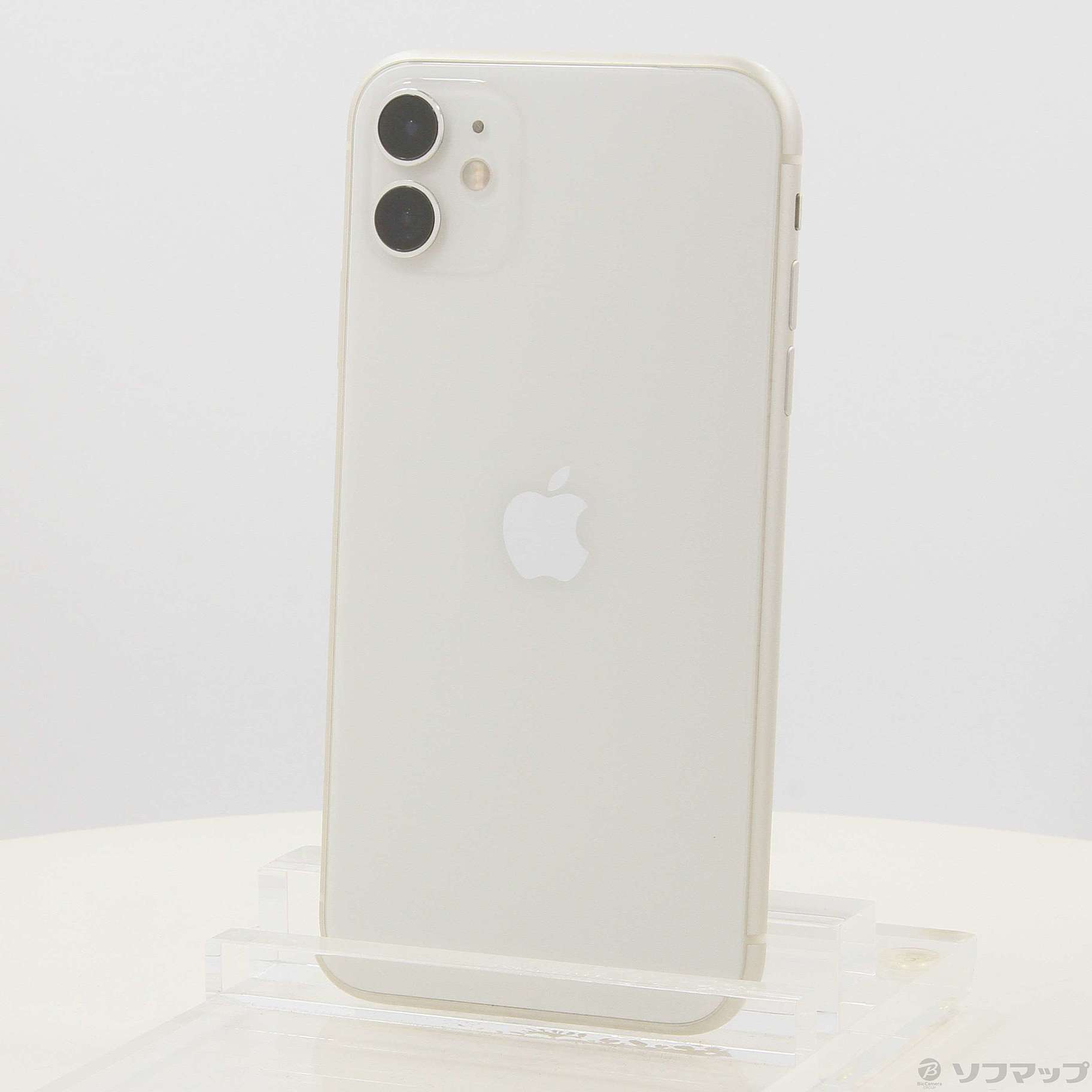 (中古)Apple iPhone11 128GB ホワイト MHDJ3J/A SIMフリー(262-ud)