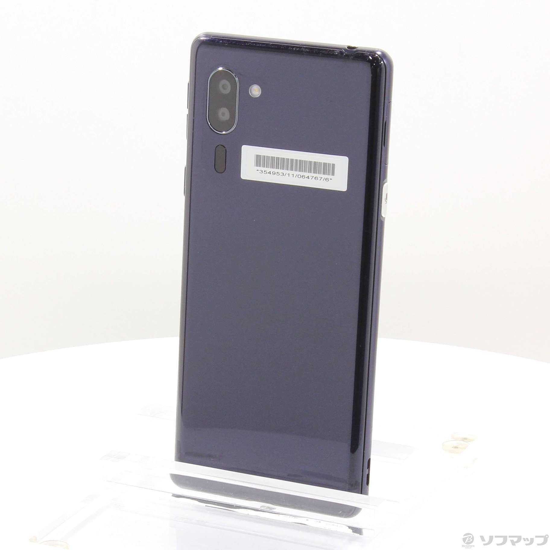 シンプルスマホ5 A001SH[32GB] SoftBank ネイビーブルー【安心… - 携帯 