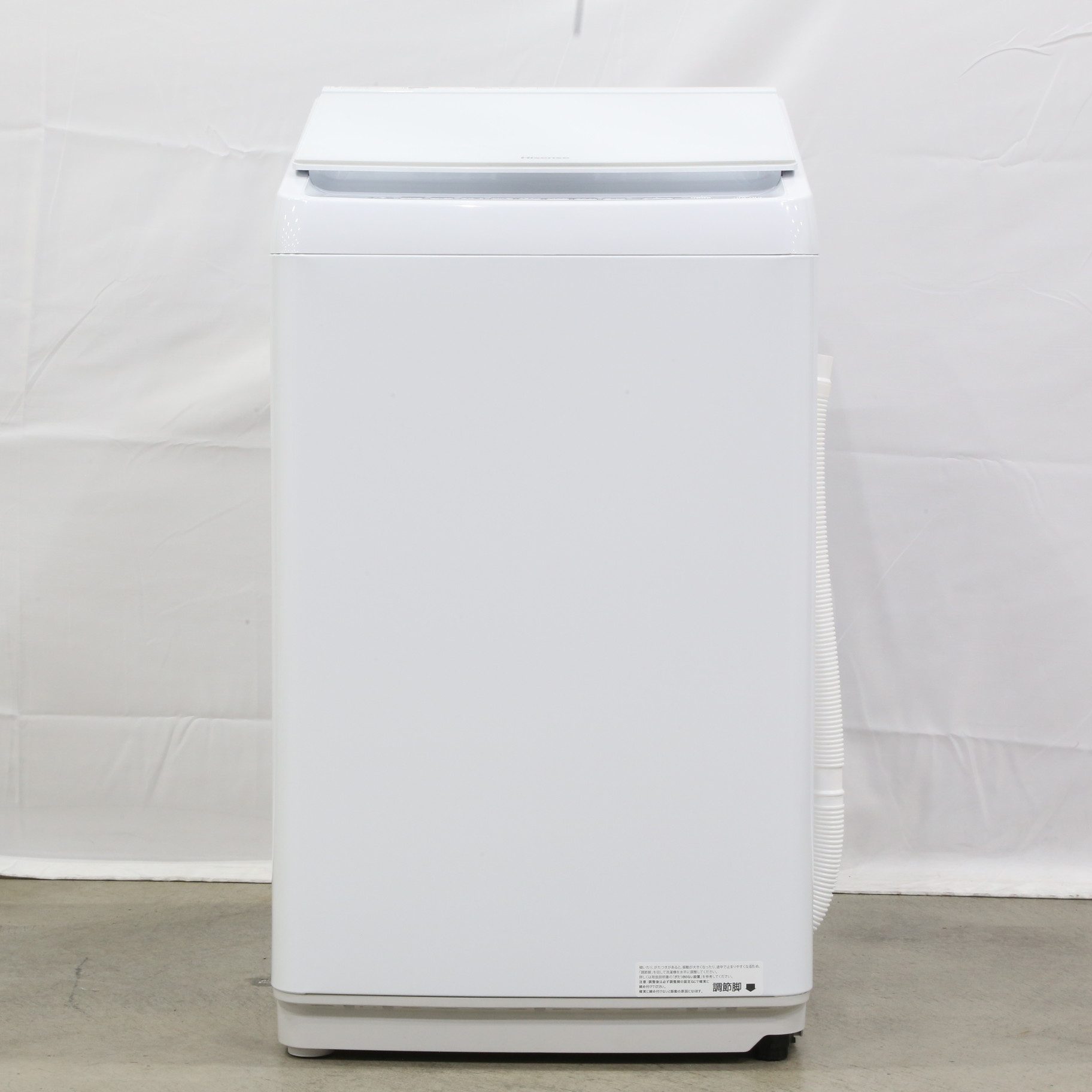 〔展示品〕 全自動洗濯機 HW-DG1001 ［洗濯10.0kg ／簡易乾燥(送風機能) ／上開き］