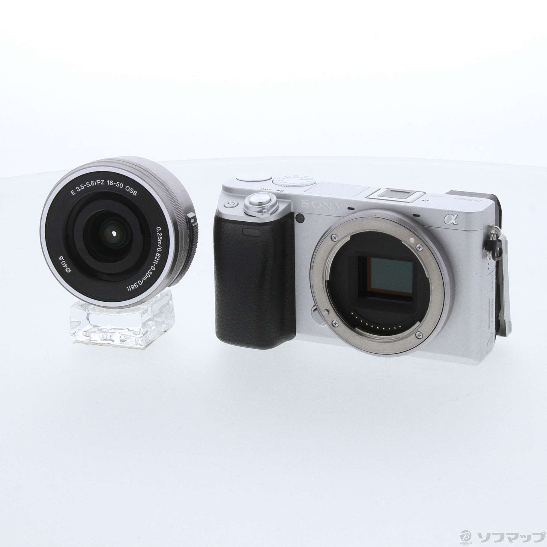 中古】α6400 ILCE-6400L パワーズームレンズキット シルバー [2133054375782] - リコレ！|ビックカメラグループ  ソフマップの中古通販サイト