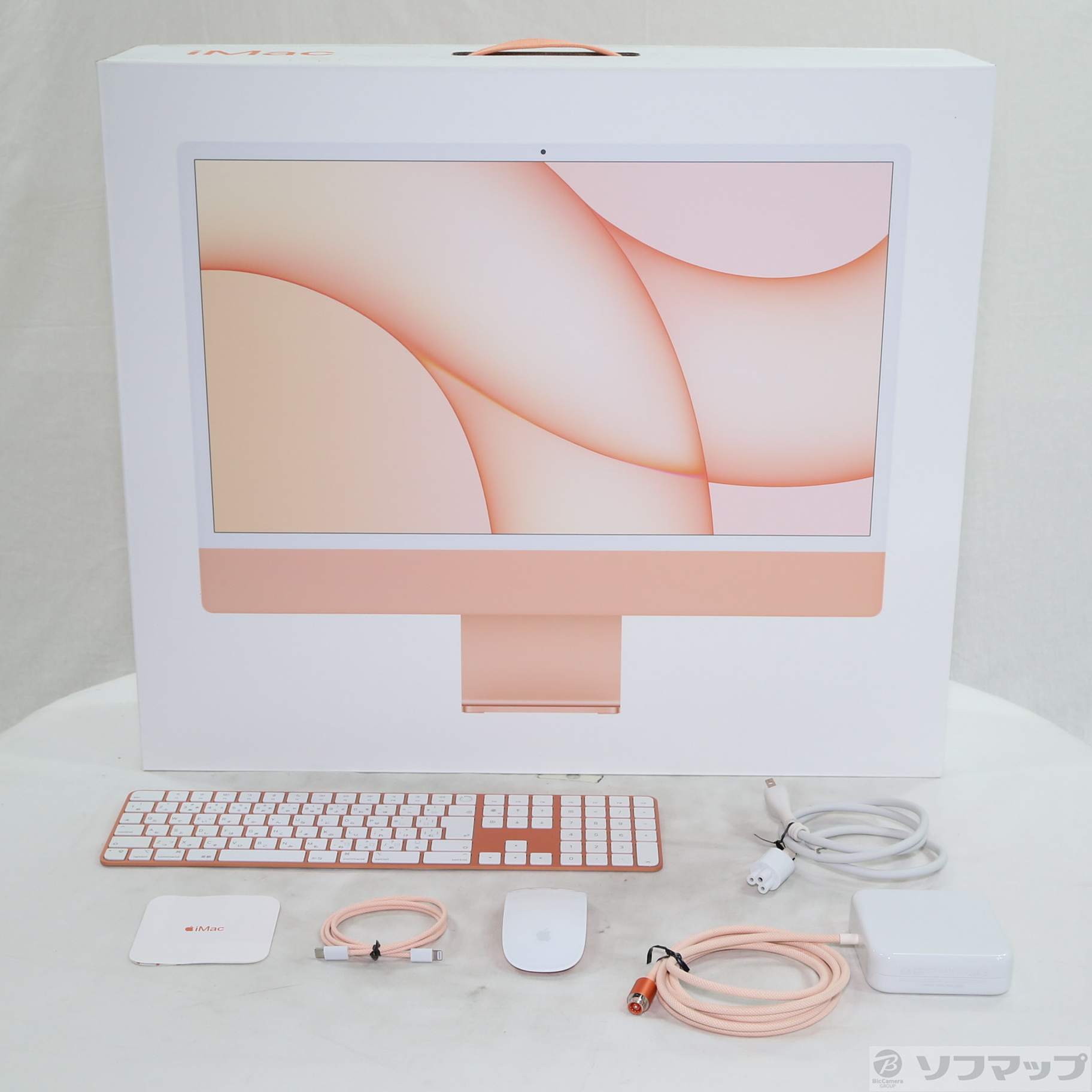 中古】iMac 24-inch Mid 2021 Z132 Apple M1 8コアCPU_8コアGPU