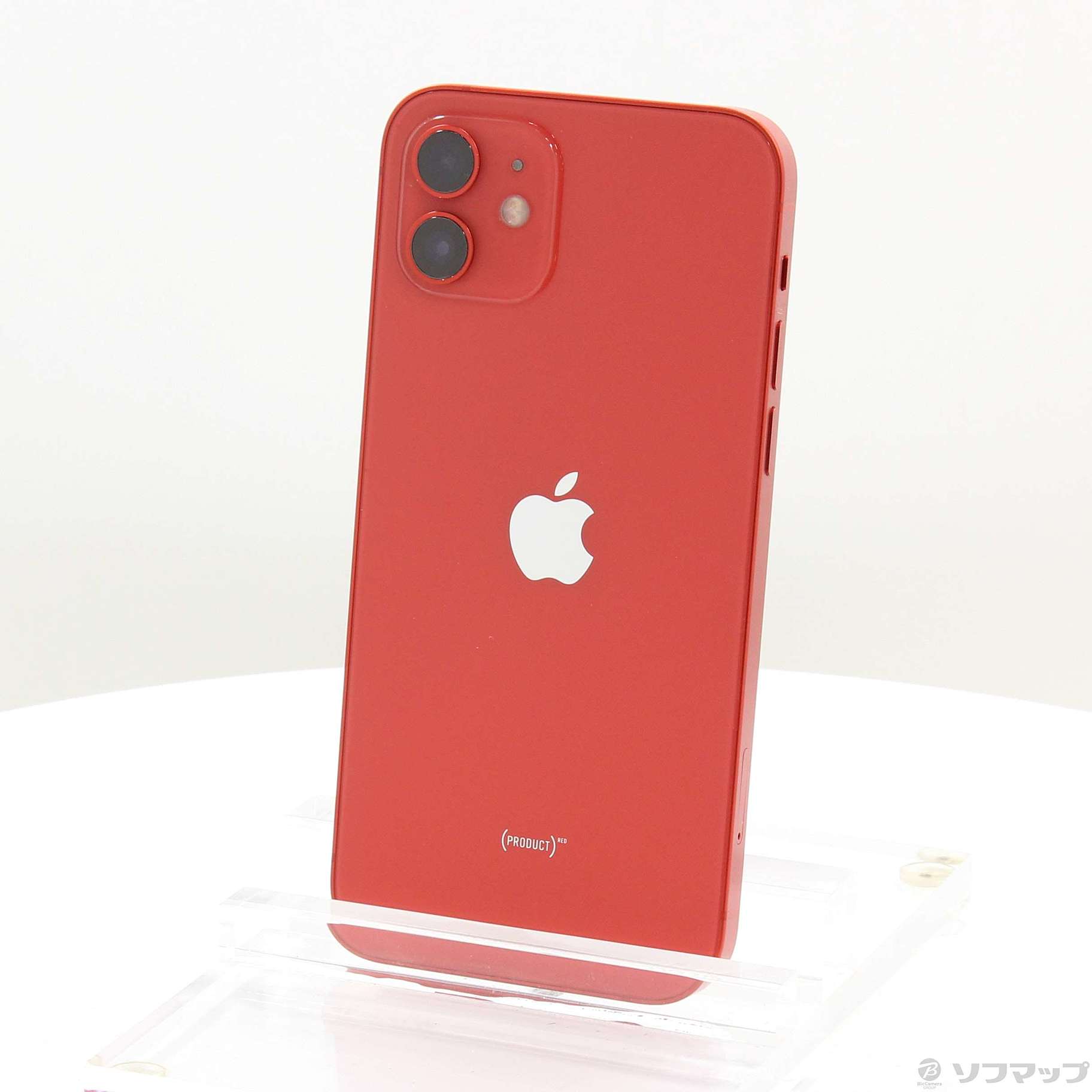 中古】iPhone12 64GB プロダクトレッド MGHQ3J／A SIMフリー