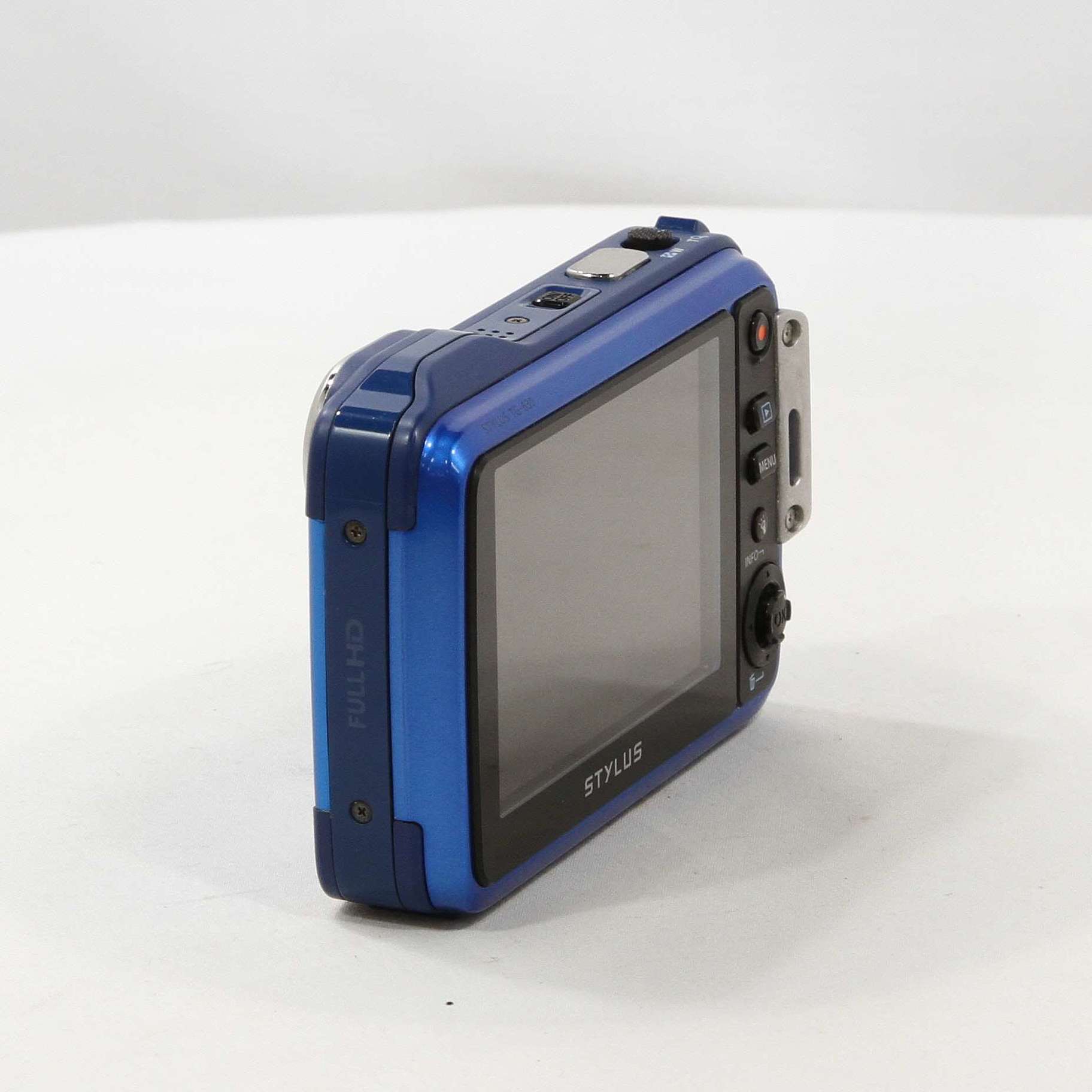 中古】OLYMPUS STYLUS TG-630 Tough BLU (1200万画素／防水／ブルー
