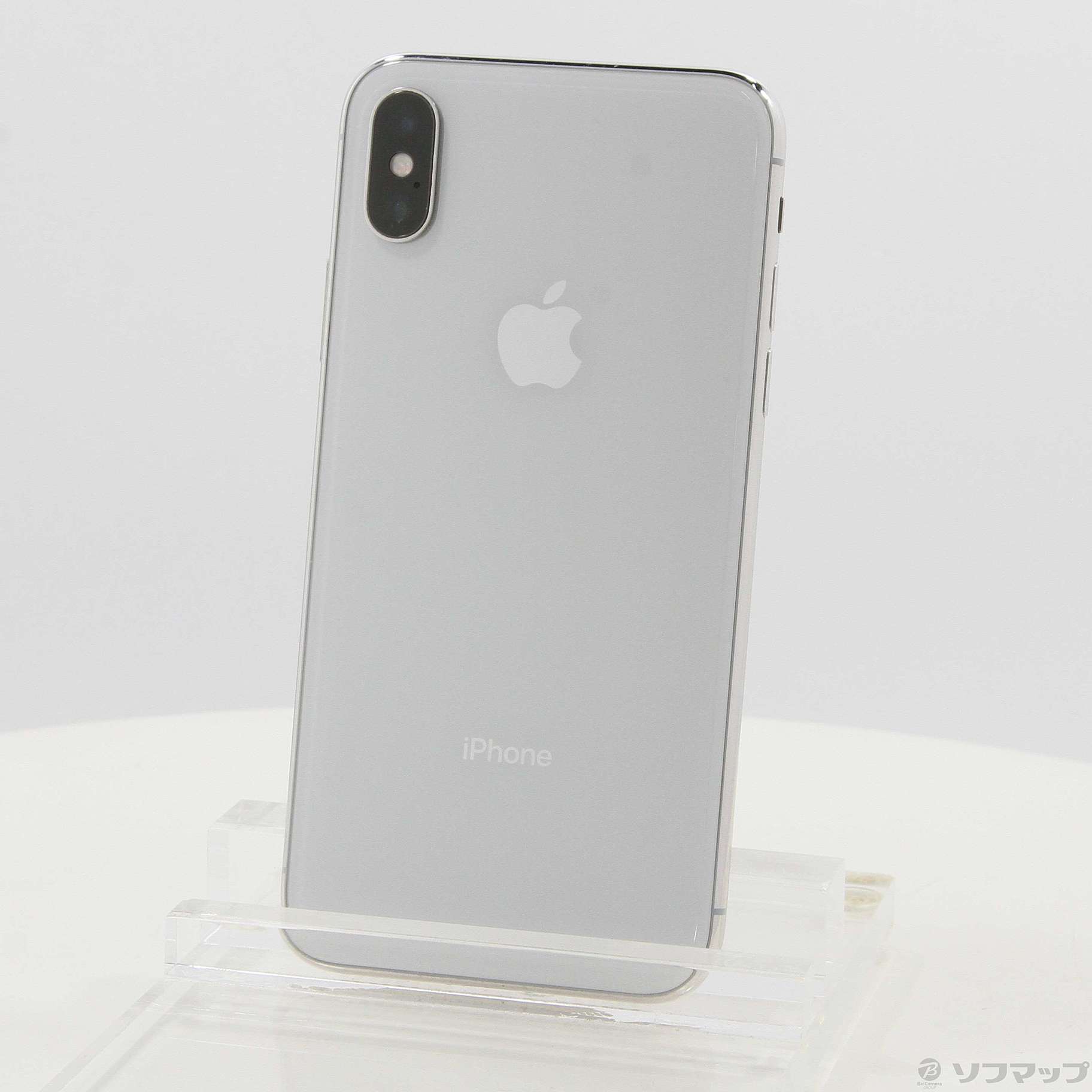 中古】iPhoneX 64GB シルバー MQAY2J／A SIMフリー [2133054385675] - リコレ！|ビックカメラグループ  ソフマップの中古通販サイト