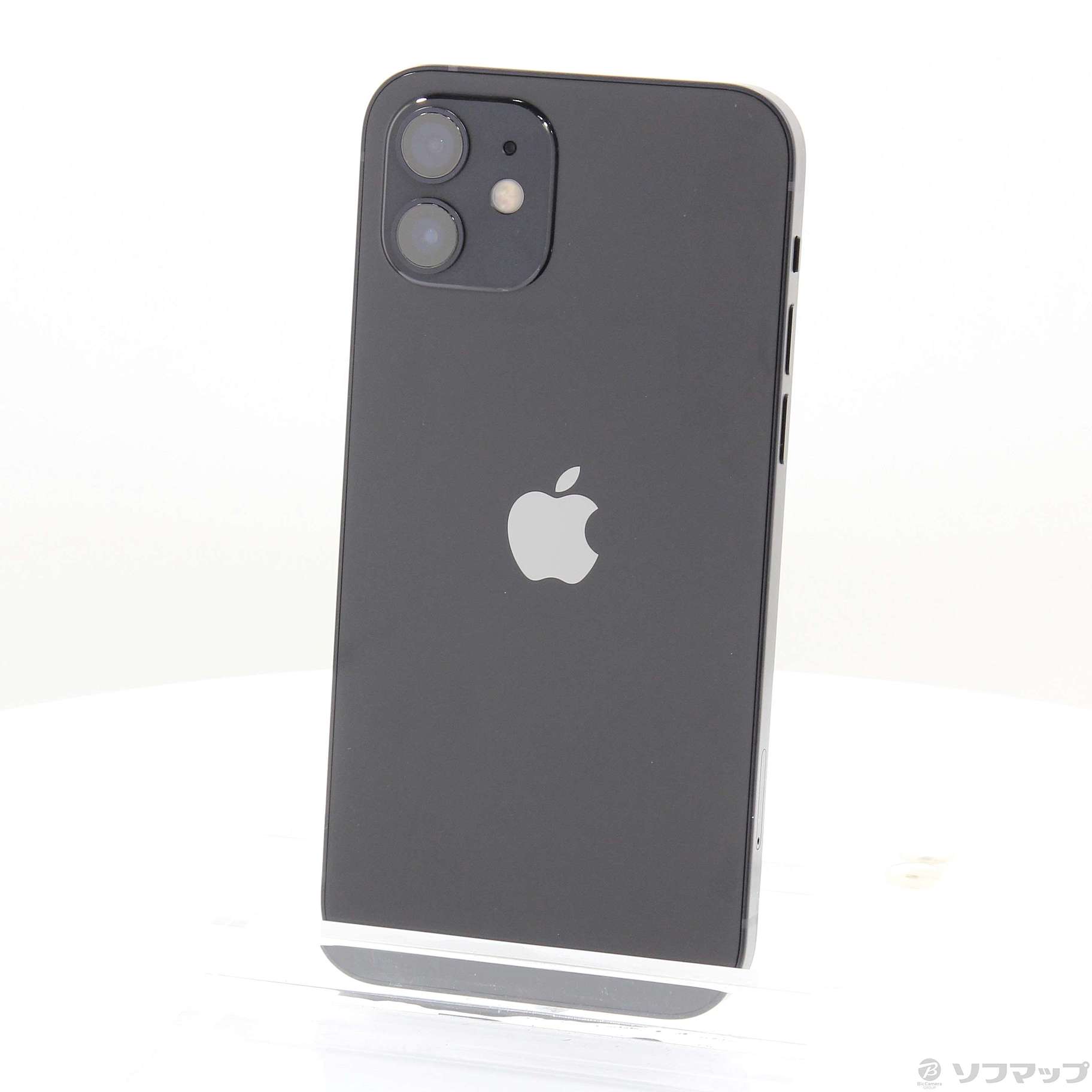 中古】iPhone12 128GB ブラック FGHU3J／A SIMフリー [2133054393557