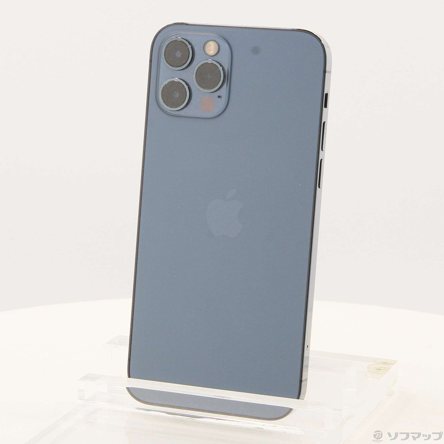 (中古)Apple iPhone12 Pro 128GB パシフィックブルー MGM83J/A SIMフリー(262-ud)