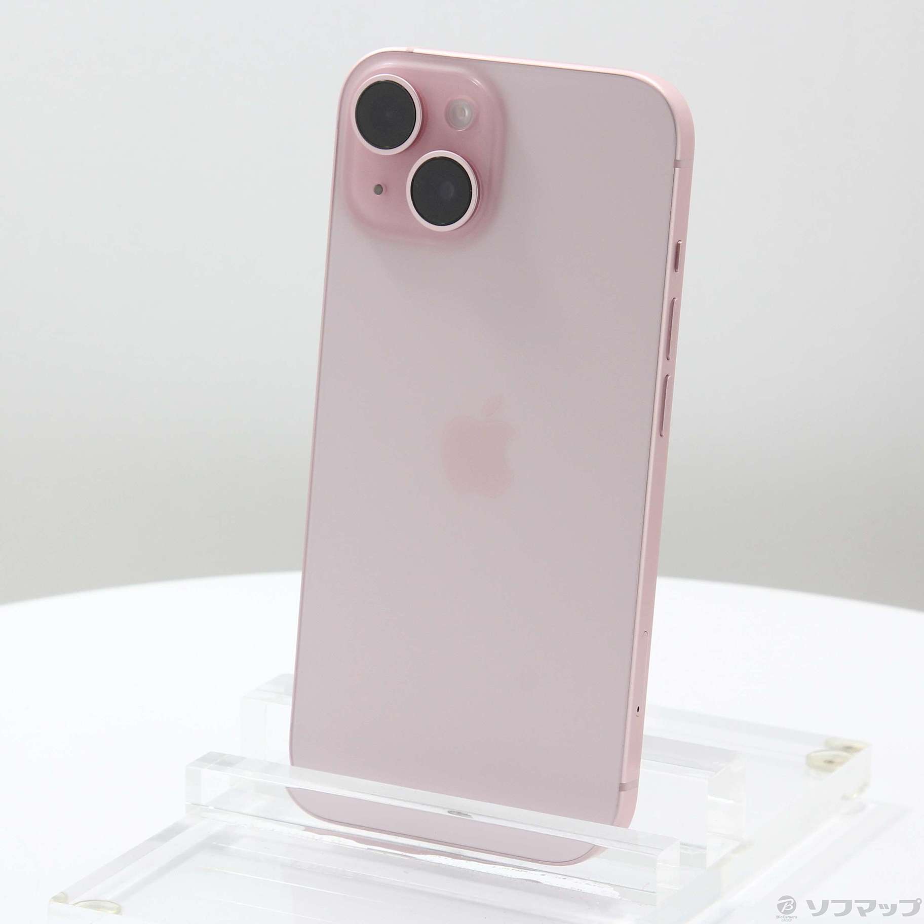 中古】iPhone15 128GB ピンク MTMJ3J／A SIMフリー [2133054404581 