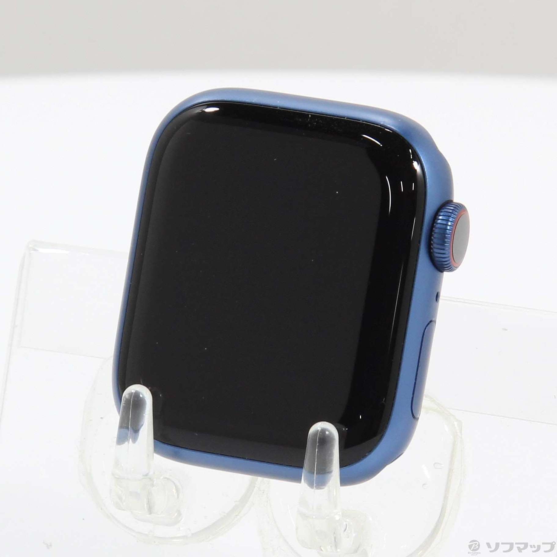 中古】Apple Watch Series 7 GPS + Cellular 41mm ブルーアルミニウム 