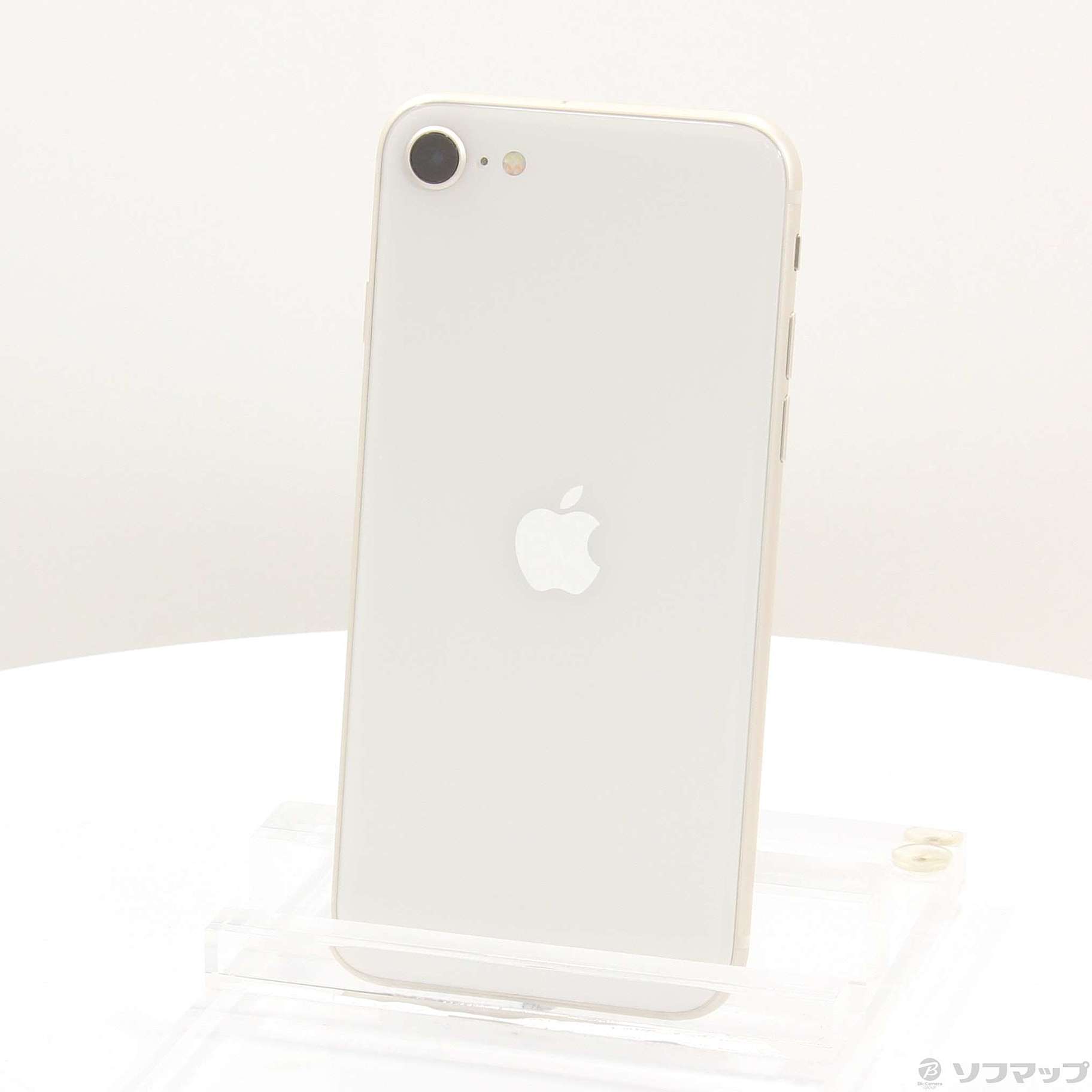 中古】iPhone SE 第3世代 64GB スターライト MMYD3J／A SIMフリー 