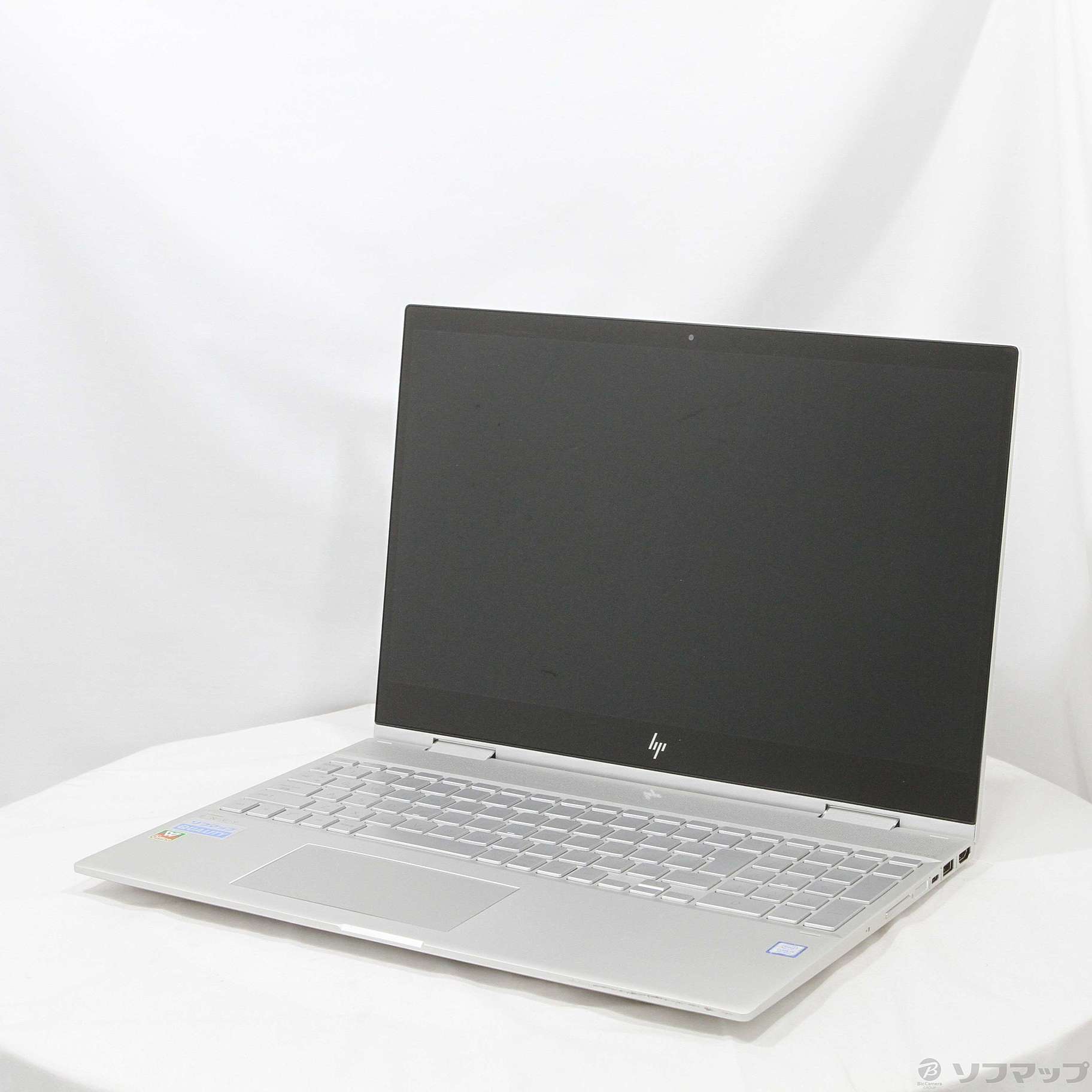 中古】HP ENVY x360 15-cn1001TU 6KX13PA-AAAA ナチュラルシルバー 