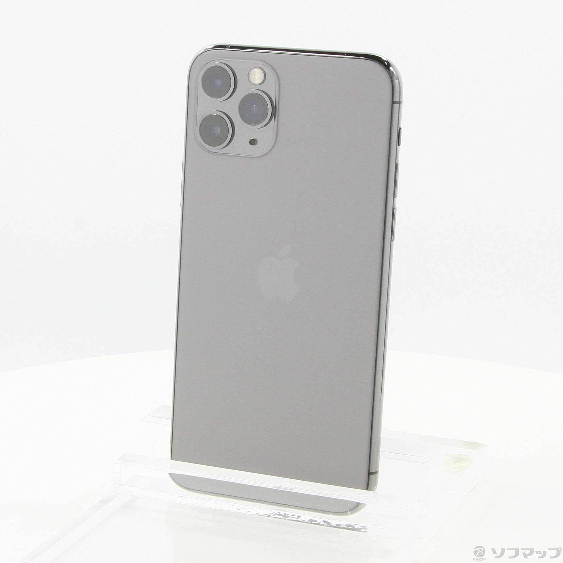 (中古)Apple iPhone11 Pro 256GB スペースグレイ MWC72J/A SIMフリー(349-ud)