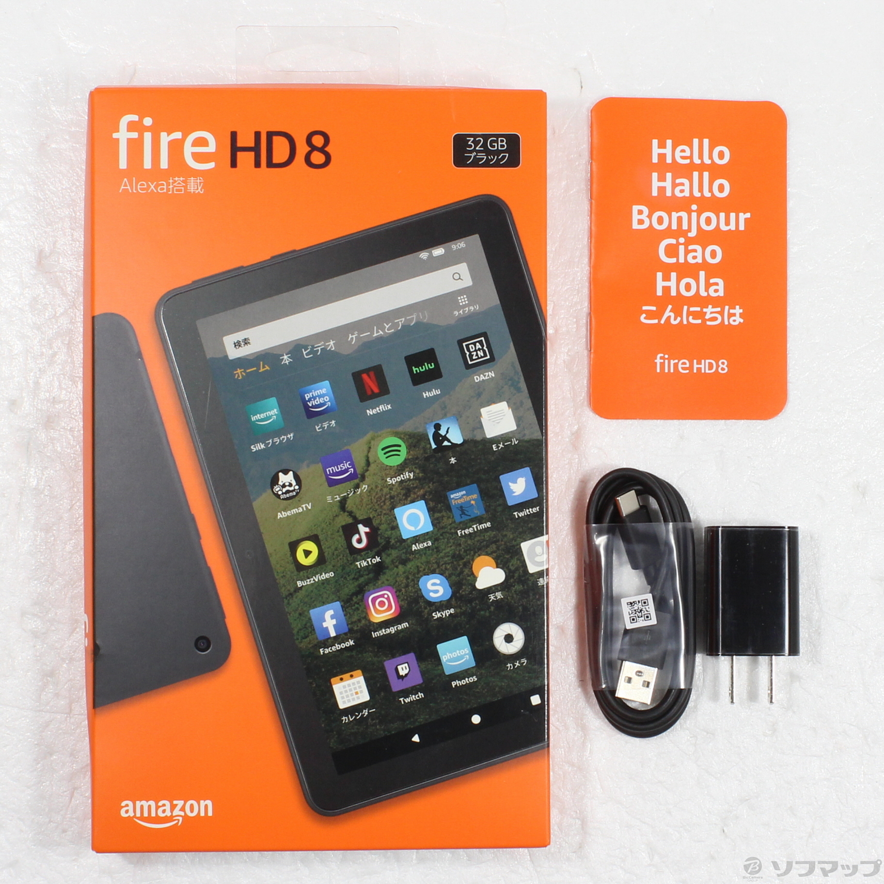中古】Fire HD 8 2020 32GB ブラック K72LL4 Wi-Fi 中古】Fire HD 8 2020 32GB ブラック K72LL4 Wi-Fi