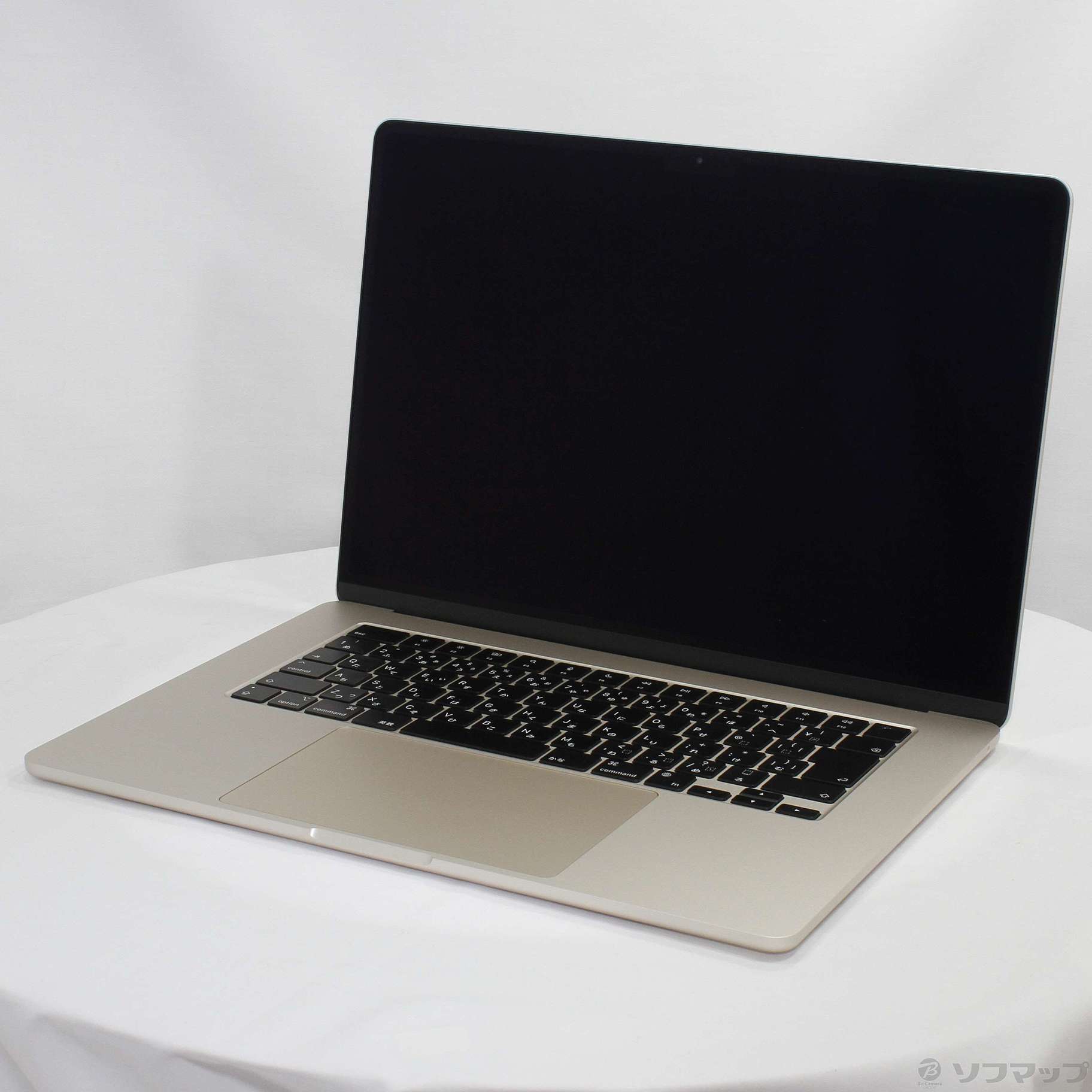 中古】〔展示品〕 MacBook Air 15.3-inch Mid-2023 MQKU3J／A Apple M2 8コアCPU_10コアGPU  8GB SSD256GB スターライト 〔13.6 Ventura〕 [2133054421649] - リコレ！|ビックカメラグループ ソフマップの 中古通販サイト