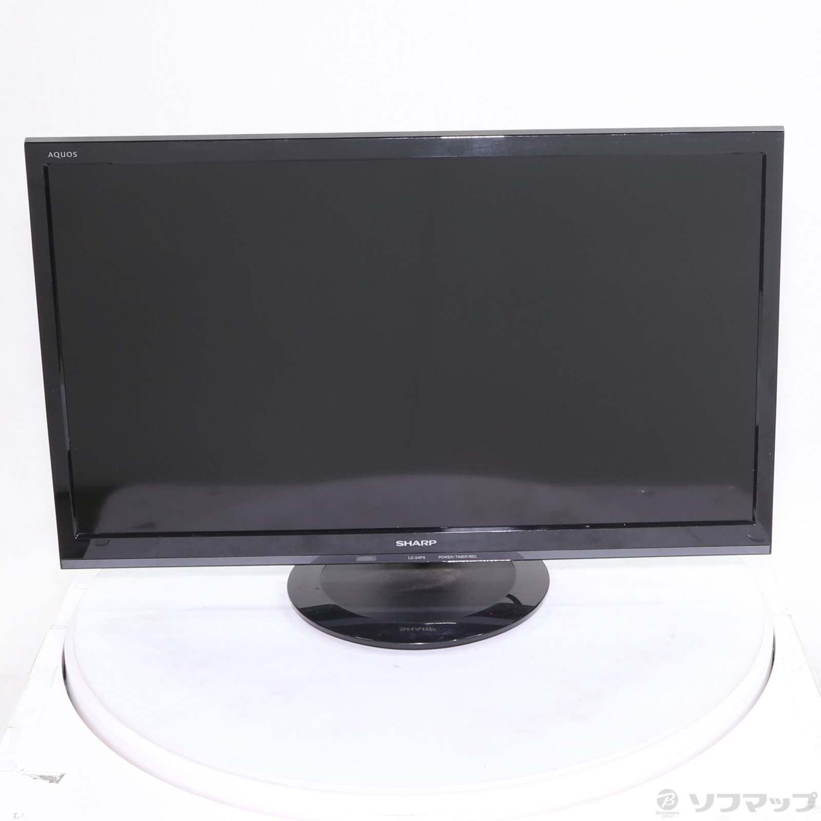 中古】〔中古品〕 液晶テレビ AQUOS(アクオス) ブラック系 LC-24P5-B ［24V型 ／ハイビジョン］ [2133054424428] -  リコレ！|ビックカメラグループ ソフマップの中古通販サイト