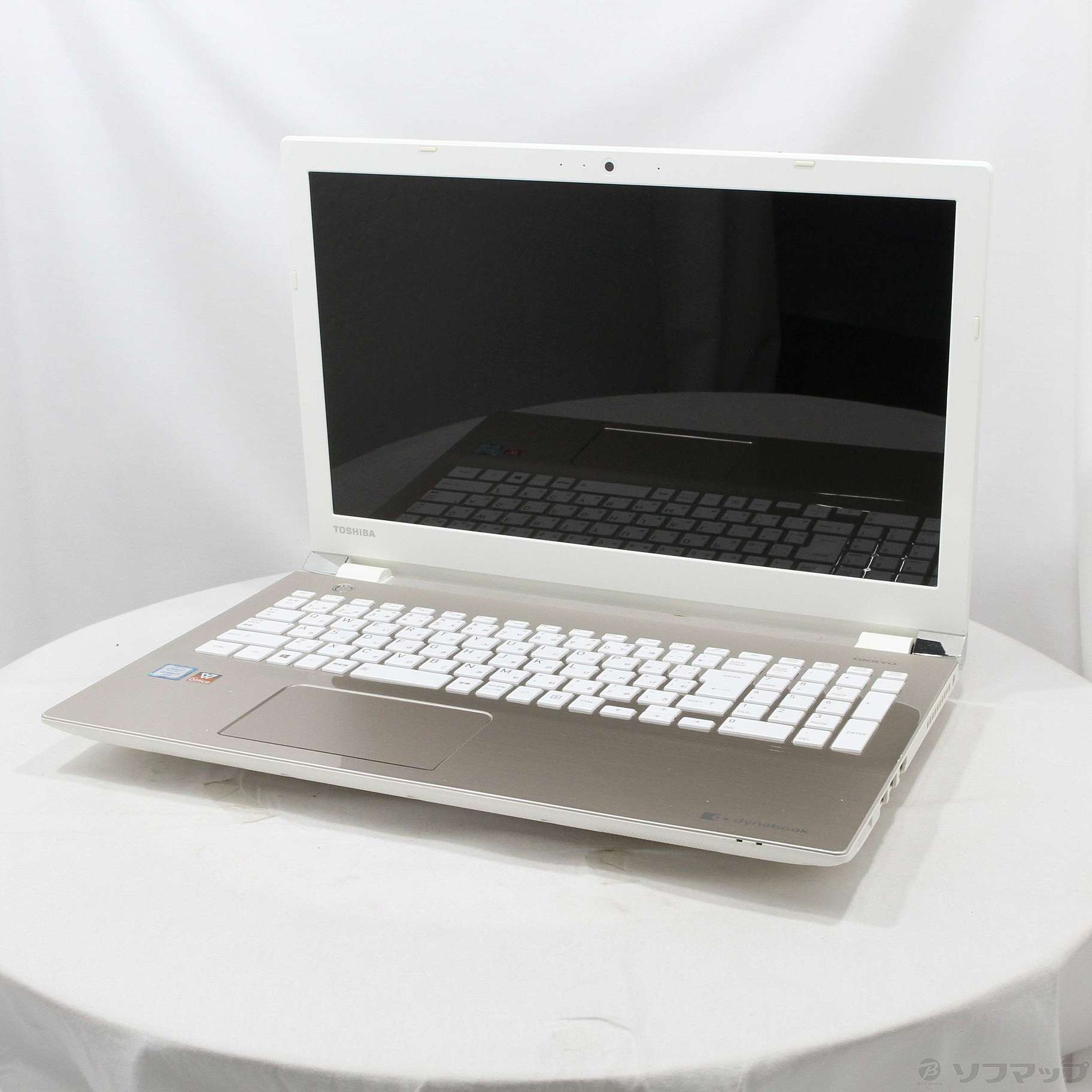 中古】dynabook T75／AG PT75AGP-BJA2 サテンゴールド 〔Windows 10 