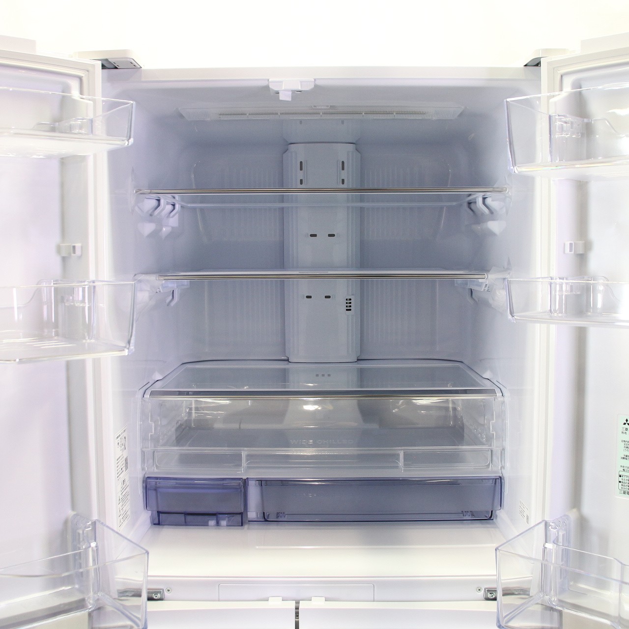 中古】〔展示品〕 冷蔵庫 WXDシリーズ グレインクリア MR-WXD47LJ-W