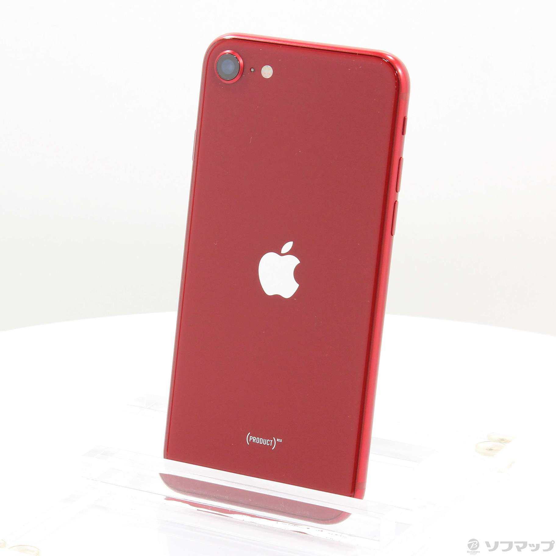 中古】iPhone SE 第3世代 64GB プロダクトレッド MMYE3J／A SIMフリー 