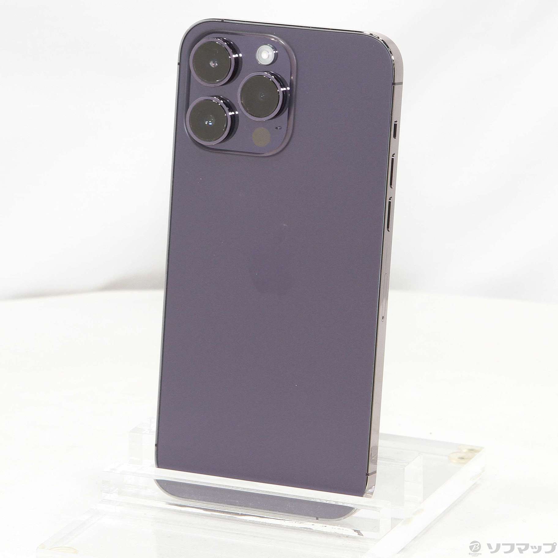 〔展示品〕 iPhone14 Pro Max 128GB ディープパープル 3L314J／A SIMフリー