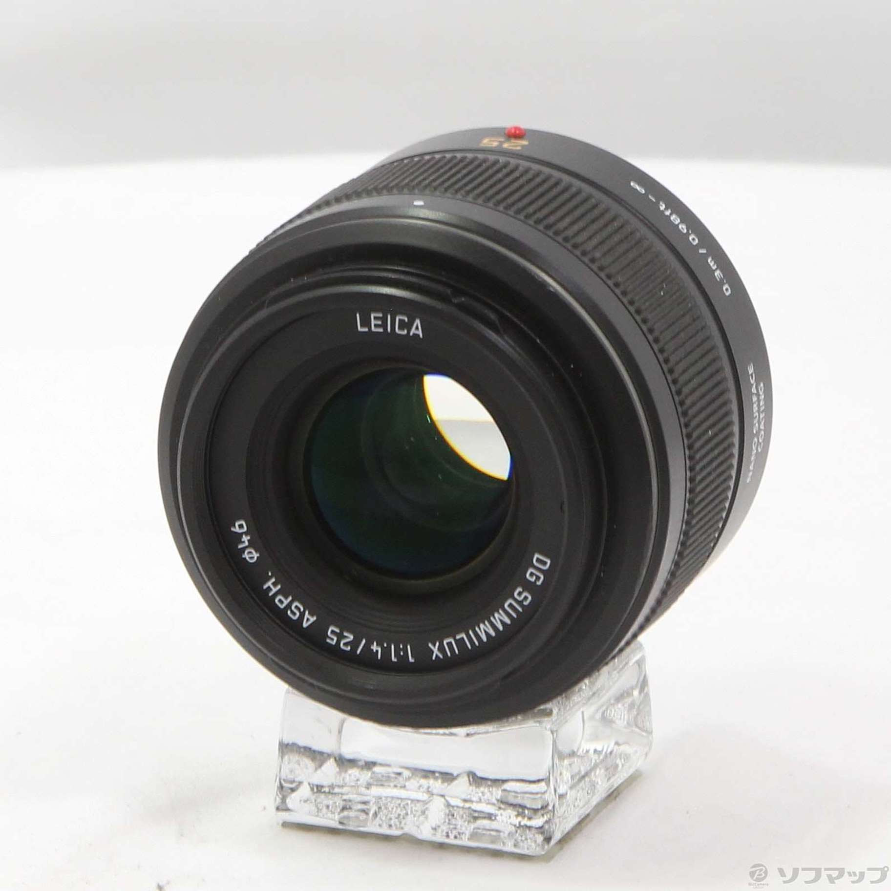 (中古)Panasonic LEICA DG SUMMILUX 25mm/F1.4 ASPH. (H-X025)(レンズ)(258-ud)