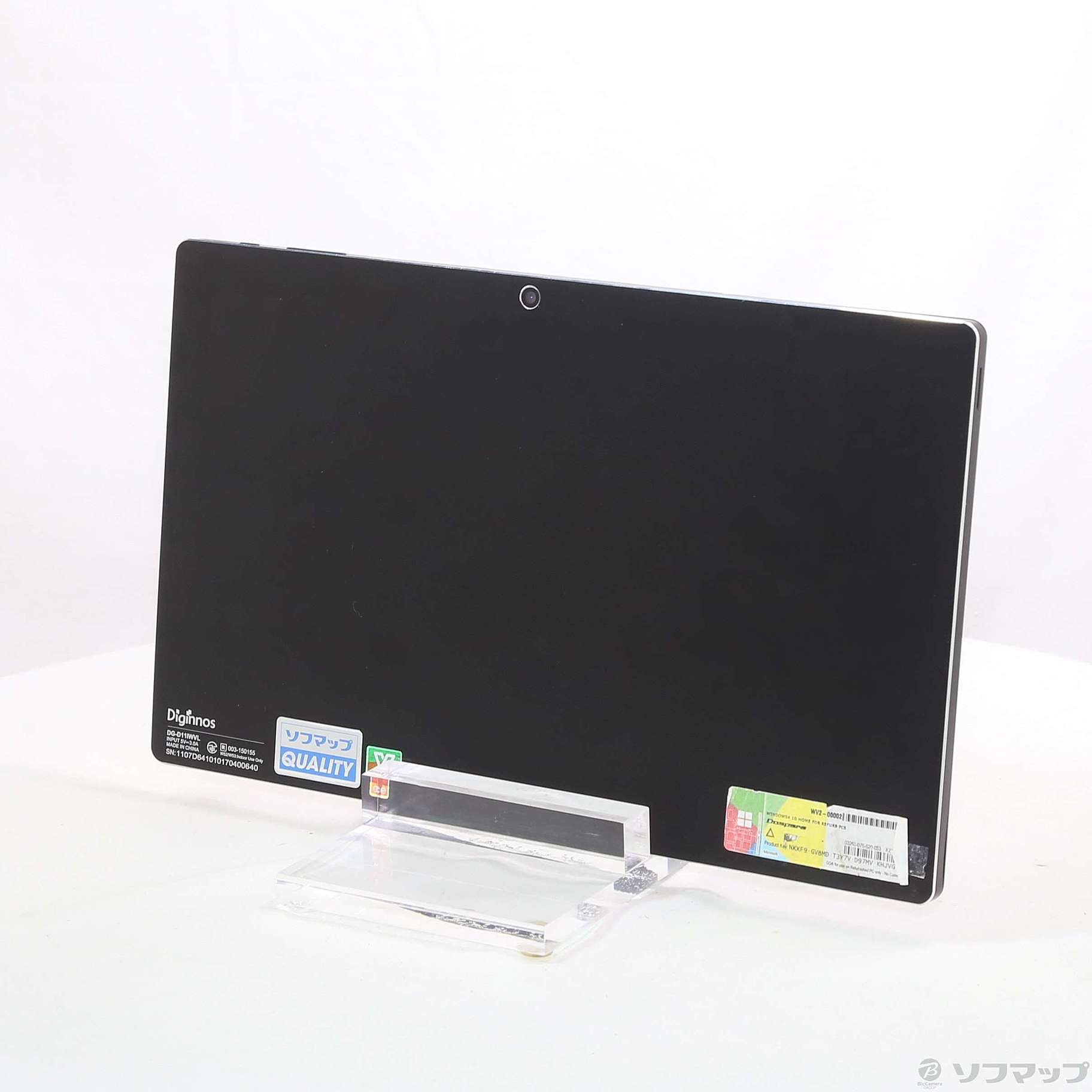 中古】Diginnos DG-D11IWVL 〔Windows 10〕 ［Atom x5-Z8350  (1.44GHz)／11.6インチワイド／4GB／ストレージ64GB］ [2133054463649] - リコレ！|ビックカメラグループ  ソフマップの中古通販サイト