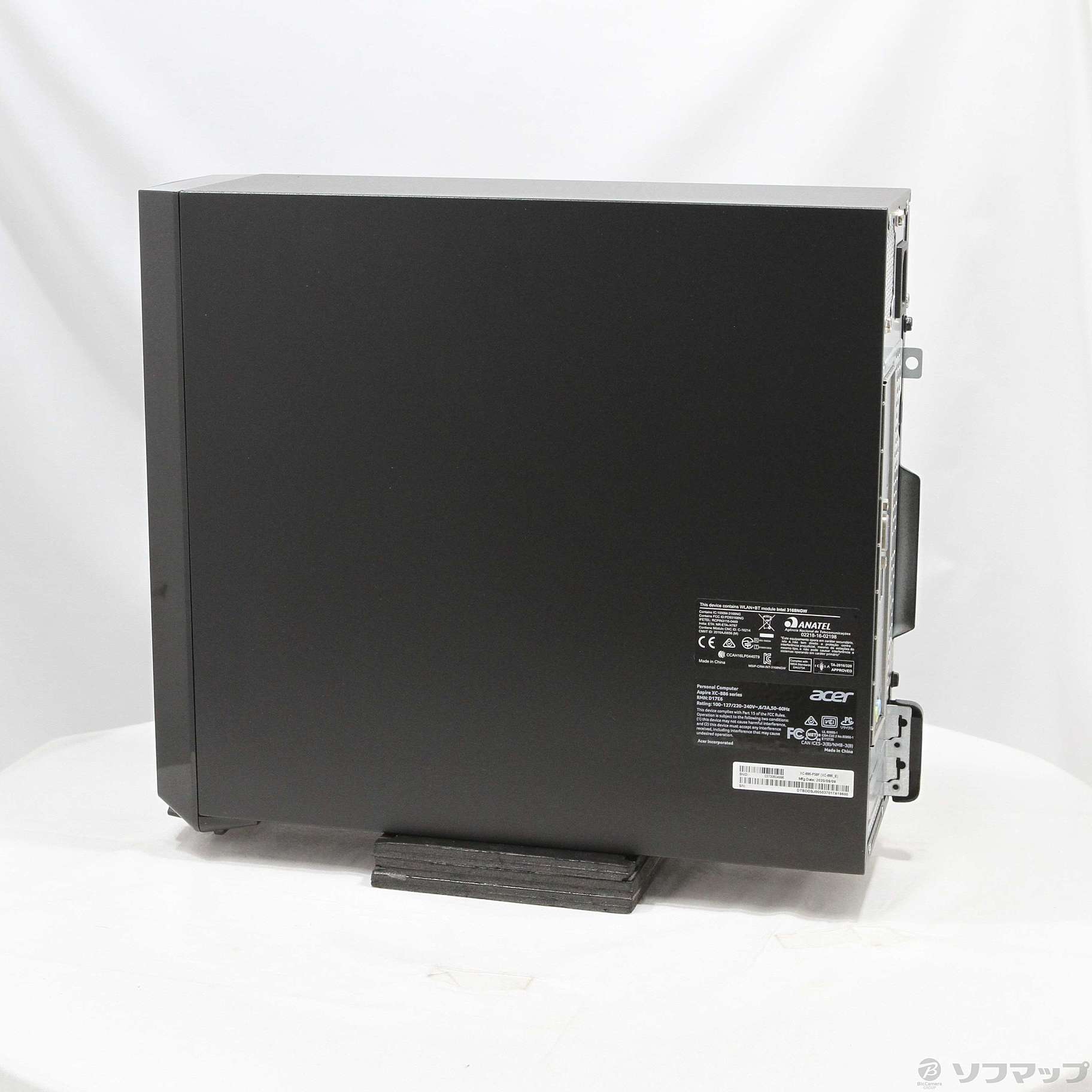 Aspire X XC-886-F58F ブラック ［Core-i5-9400 (2.9GHz)／16GB／HDD0GB／］