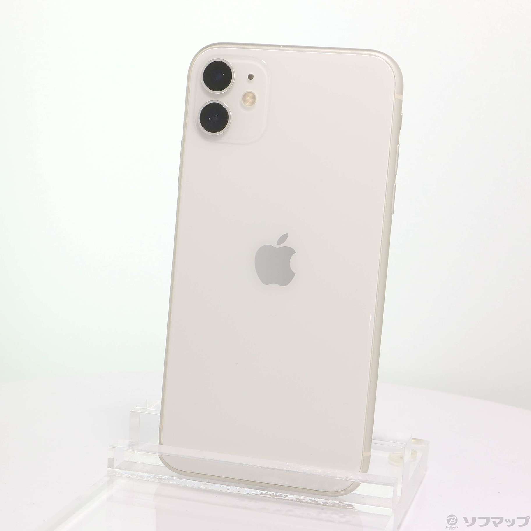 中古】iPhone11 64GB ホワイト MWLU2J／A SIMフリー [2133054470197 