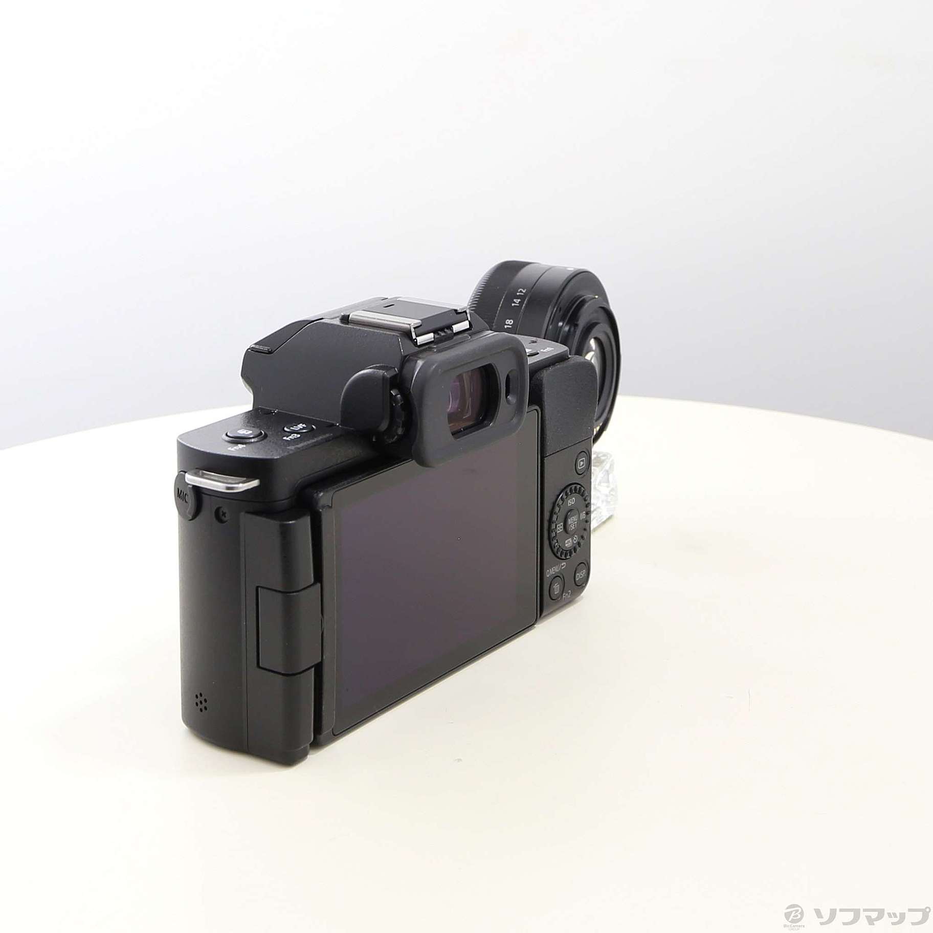 中古】LUMIX G100 標準ズームレンズキット ブラック DC-G100K-K