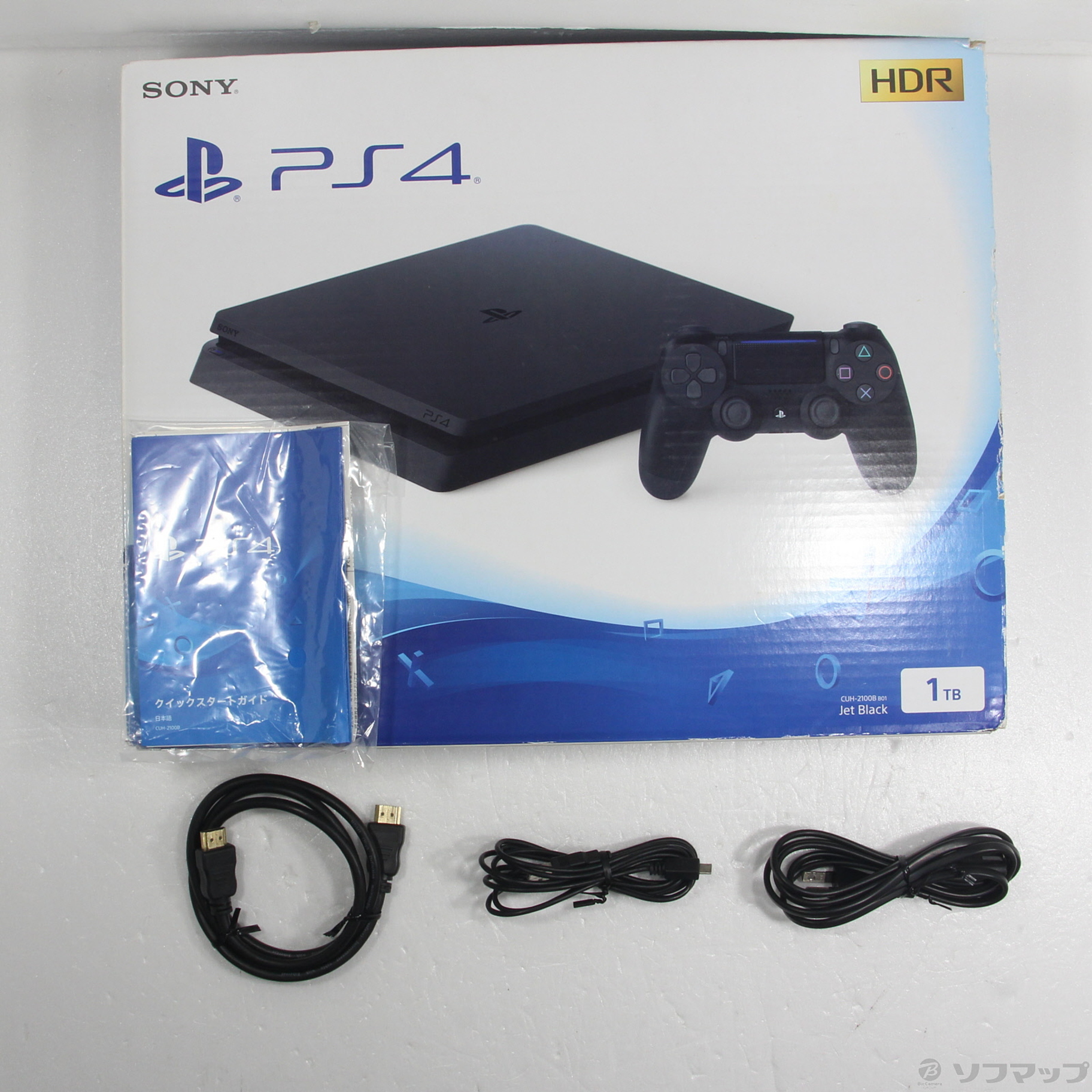 中古品〕 PlayStation 4 ジェット・ブラック 1TB｜の通販はアキバ 