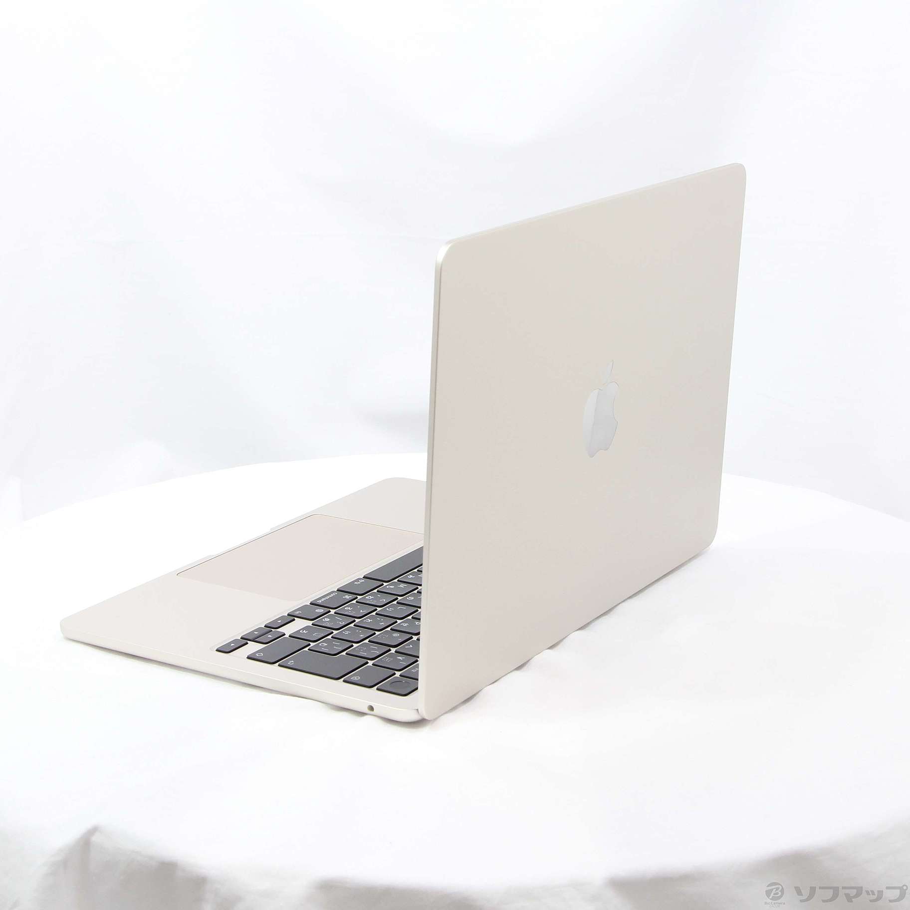 〔展示品〕 MacBook Air 13.6-inch Mid 2022 MLY13J／A Apple M2 8コアCPU_8コアGPU 8GB  SSD256GB スターライト 〔13.6 Ventura〕