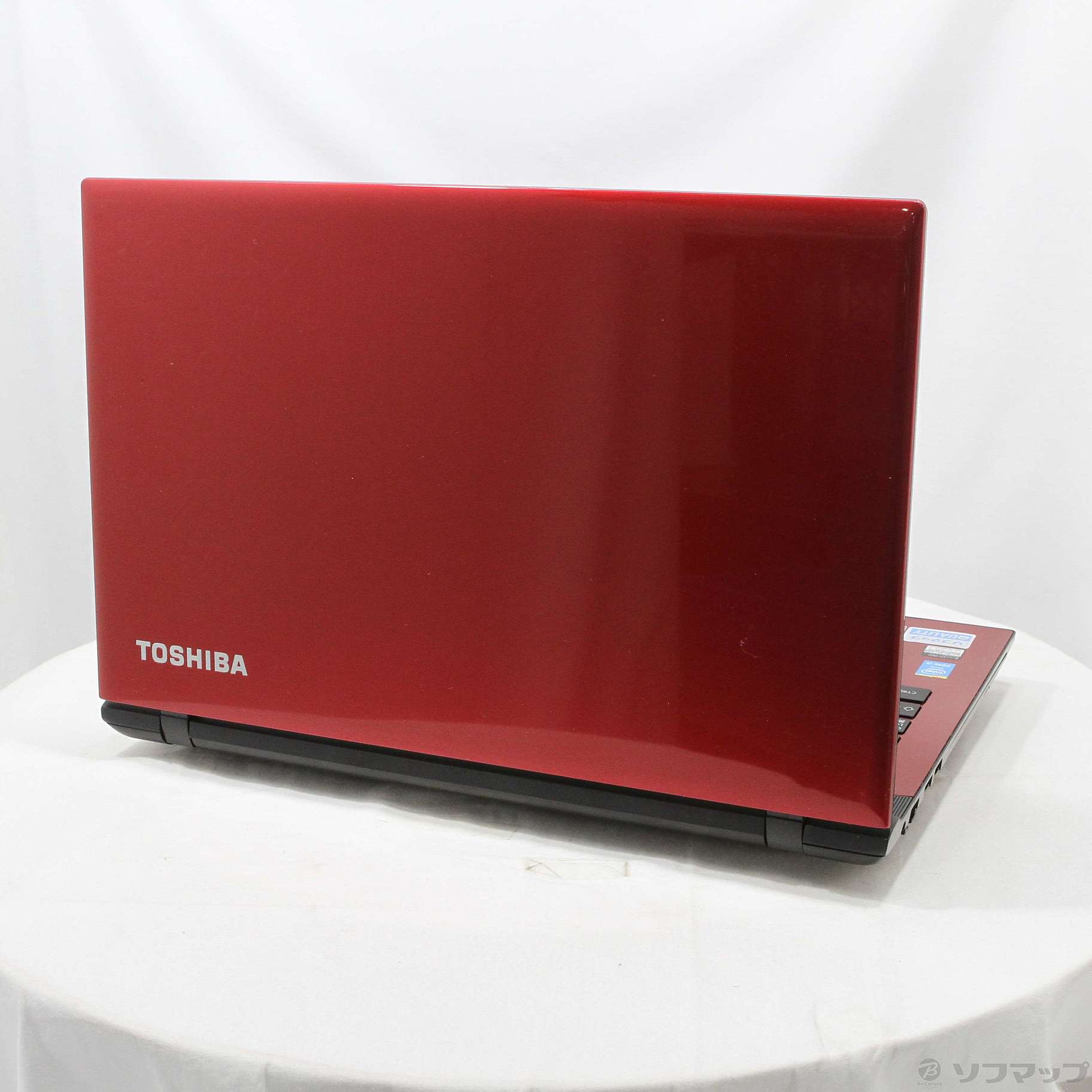 中古】格安安心パソコン dynabook T55／TR PT55TRP-BWA モデナレッド 