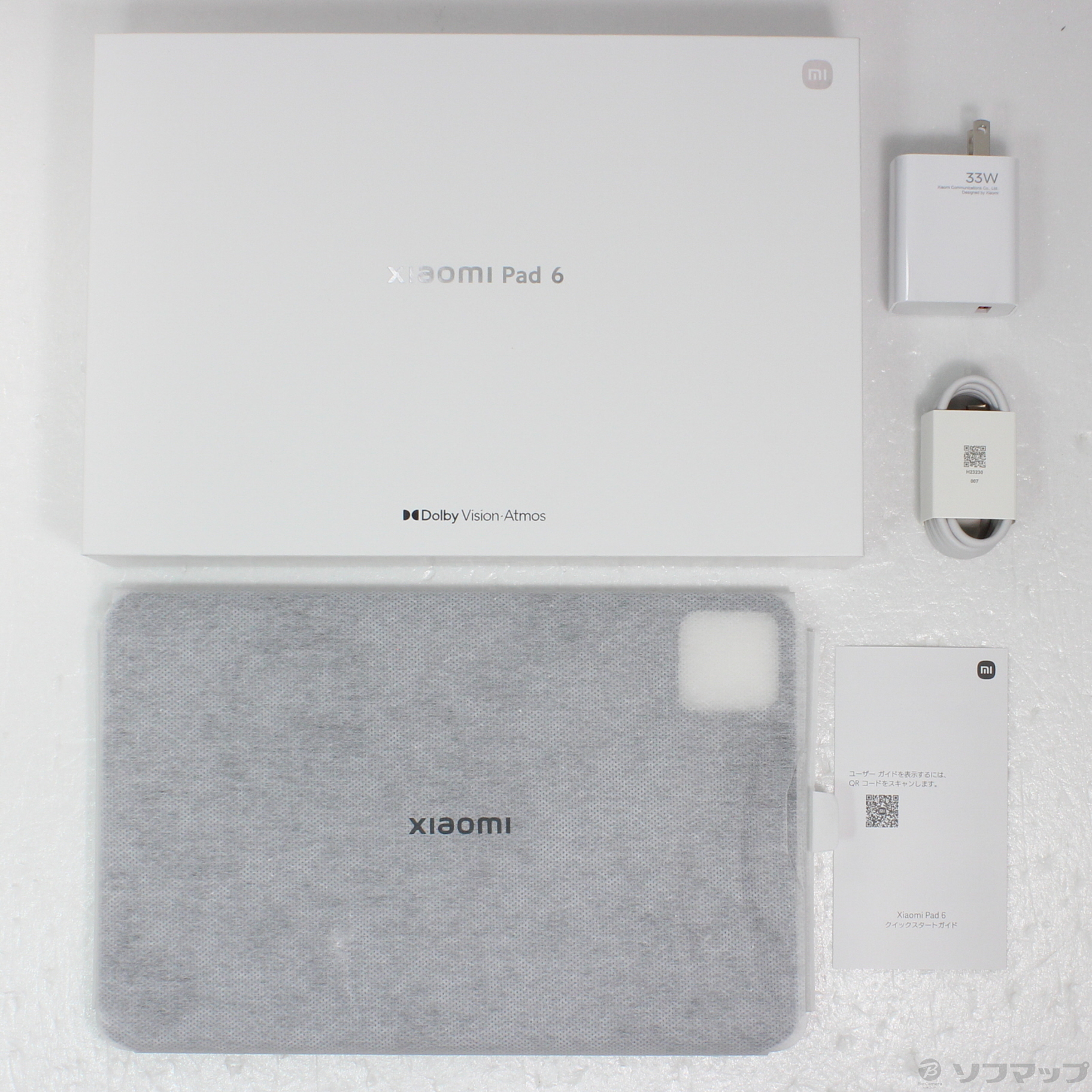 中古】Xiaomi Pad 6 128GB グラビティグレー VHU4363JP Wi-Fi