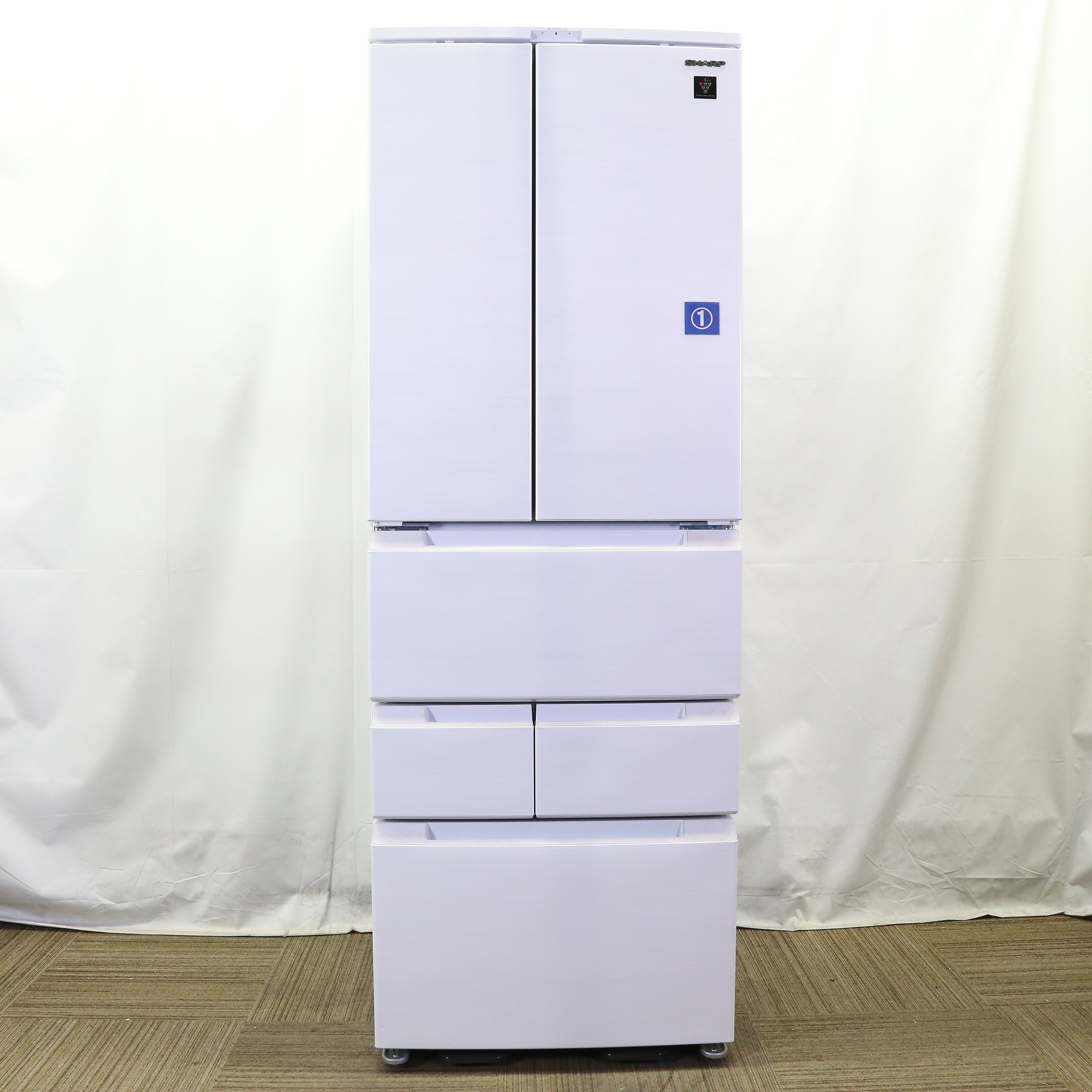 中古】〔展示品〕 プラズマクラスター冷蔵庫 SJシリーズ ラスティック 