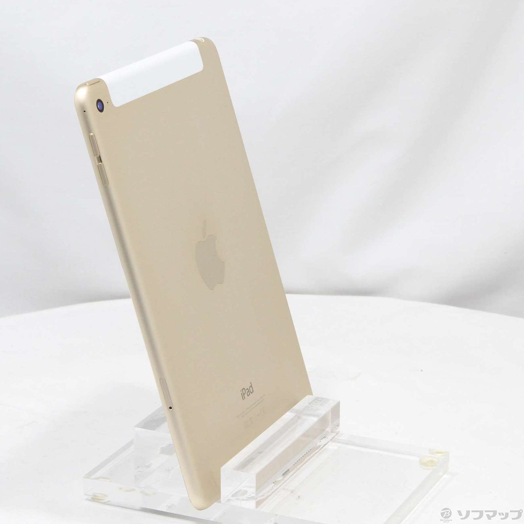 中古】iPad mini 4 16GB ゴールド MK712J／A SoftBank [2133054510688