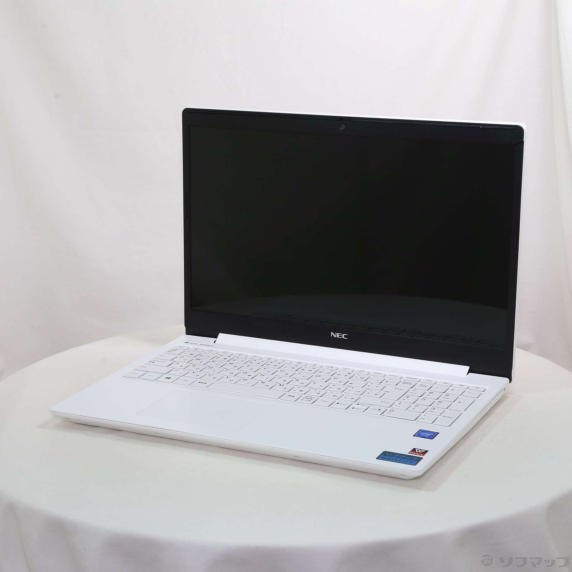 LAVIE Note Standard PC-NS200R2W-S4 カームホワイト 〔Windows 10〕 ［Celeron 4205U  (1.8GHz)／4GB／SSD256GB／15.6インチワイド］