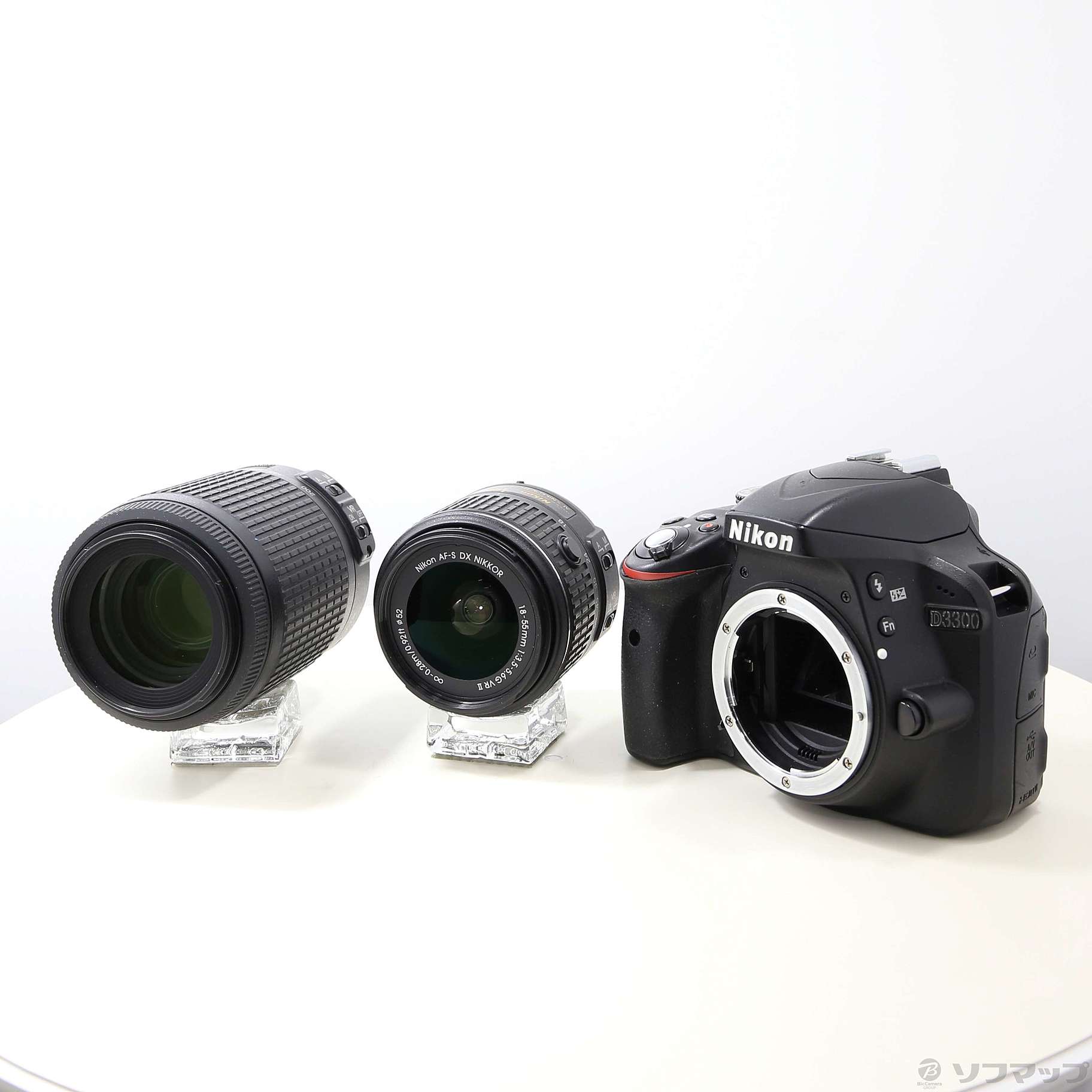 海外正規品 Nikon デジタル一眼レフカメラ D3300 D3300 ダブルズームキット カメラ