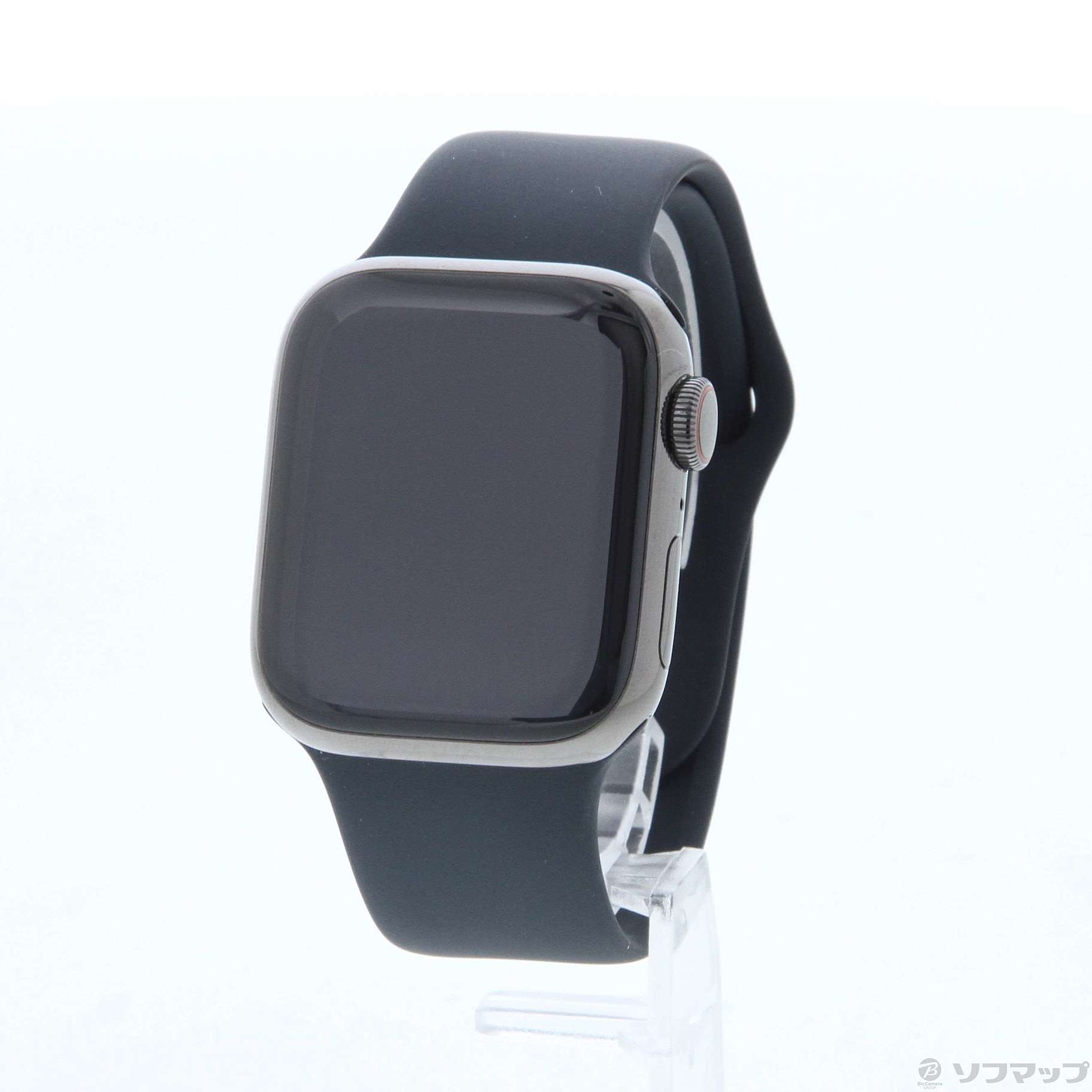 値下げ】Apple Watch 8 グラファイトステンレス41m 100% - Apple Watch 