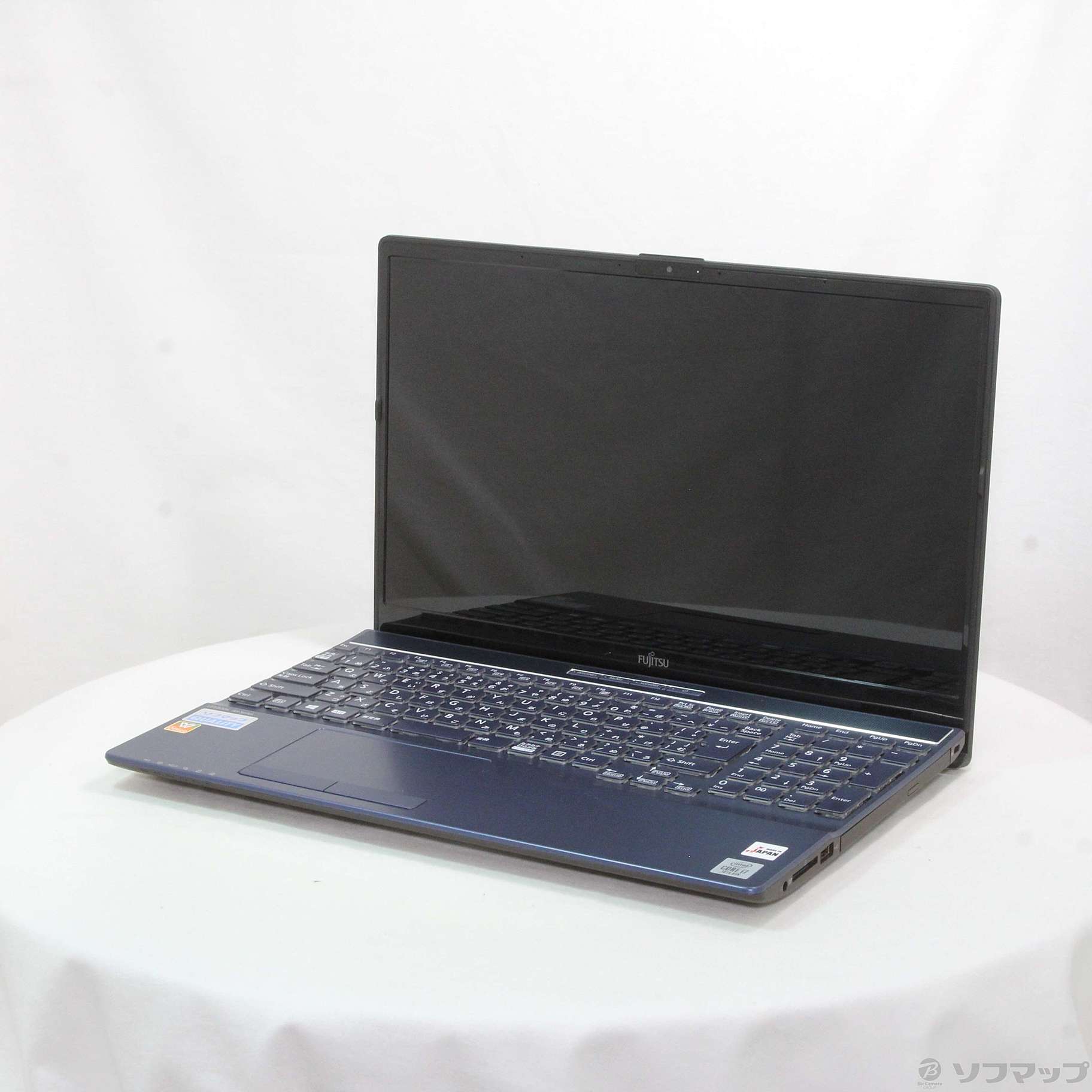 中古】LIFEBOOK AH58／E2 FMVA58E2LN メタリックブルー [2133054542368] - リコレ！|ビックカメラグループ  ソフマップの中古通販サイト