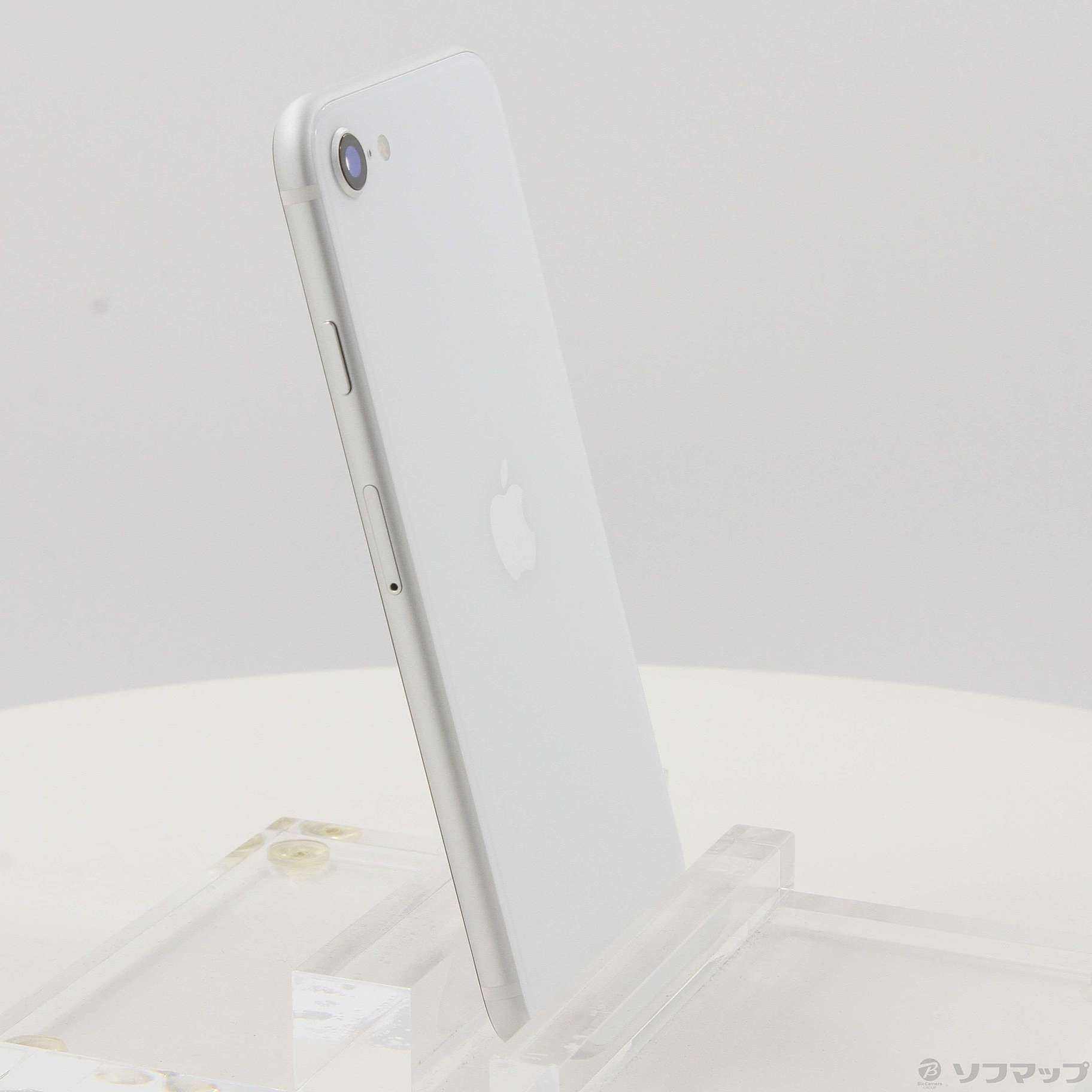 中古】iPhone SE 第2世代 128GB ホワイト MHGU3J／A SIMフリー 
