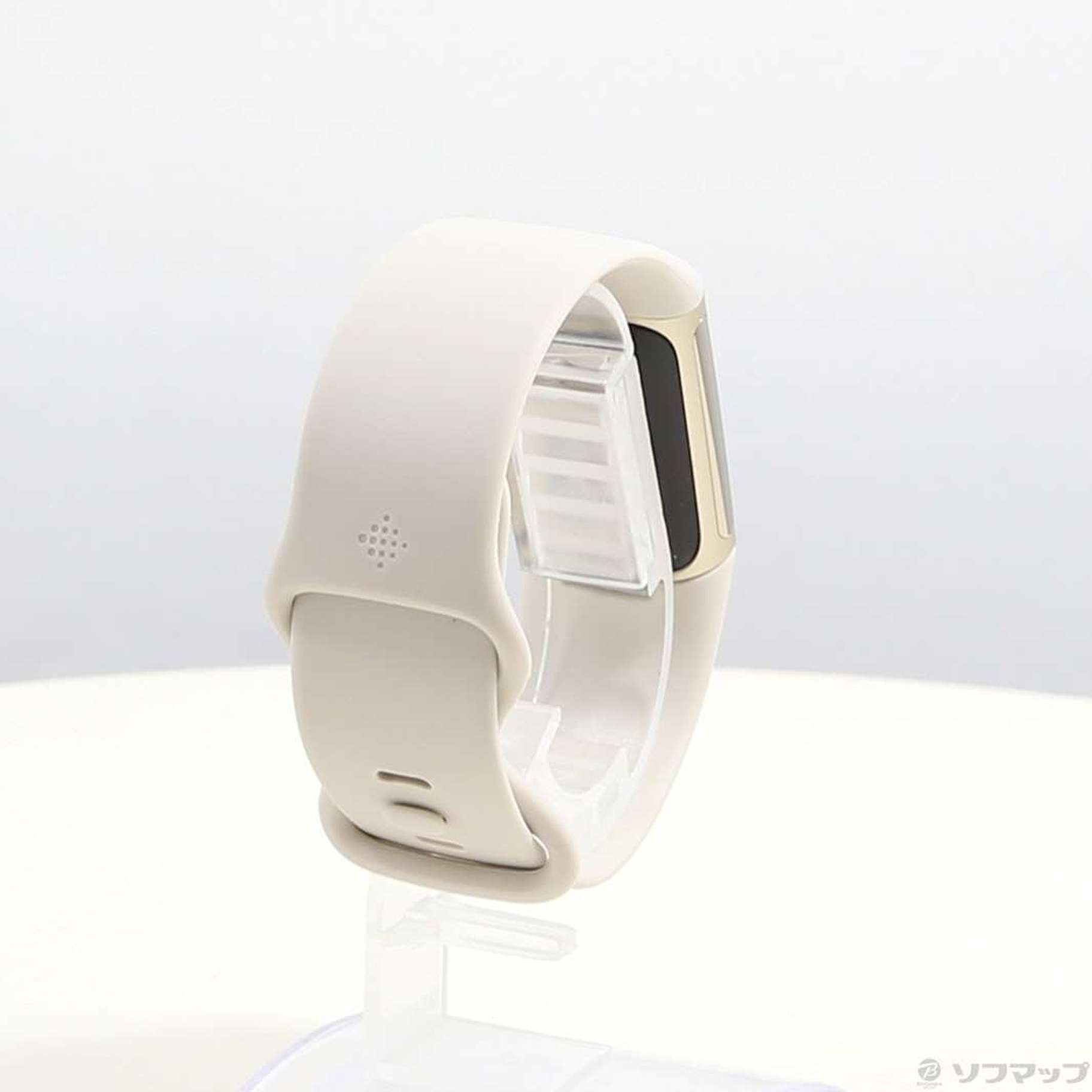 中古】Fitbit Charge5 FB421GLWT-FRCJK ルナホワイト／ソフト