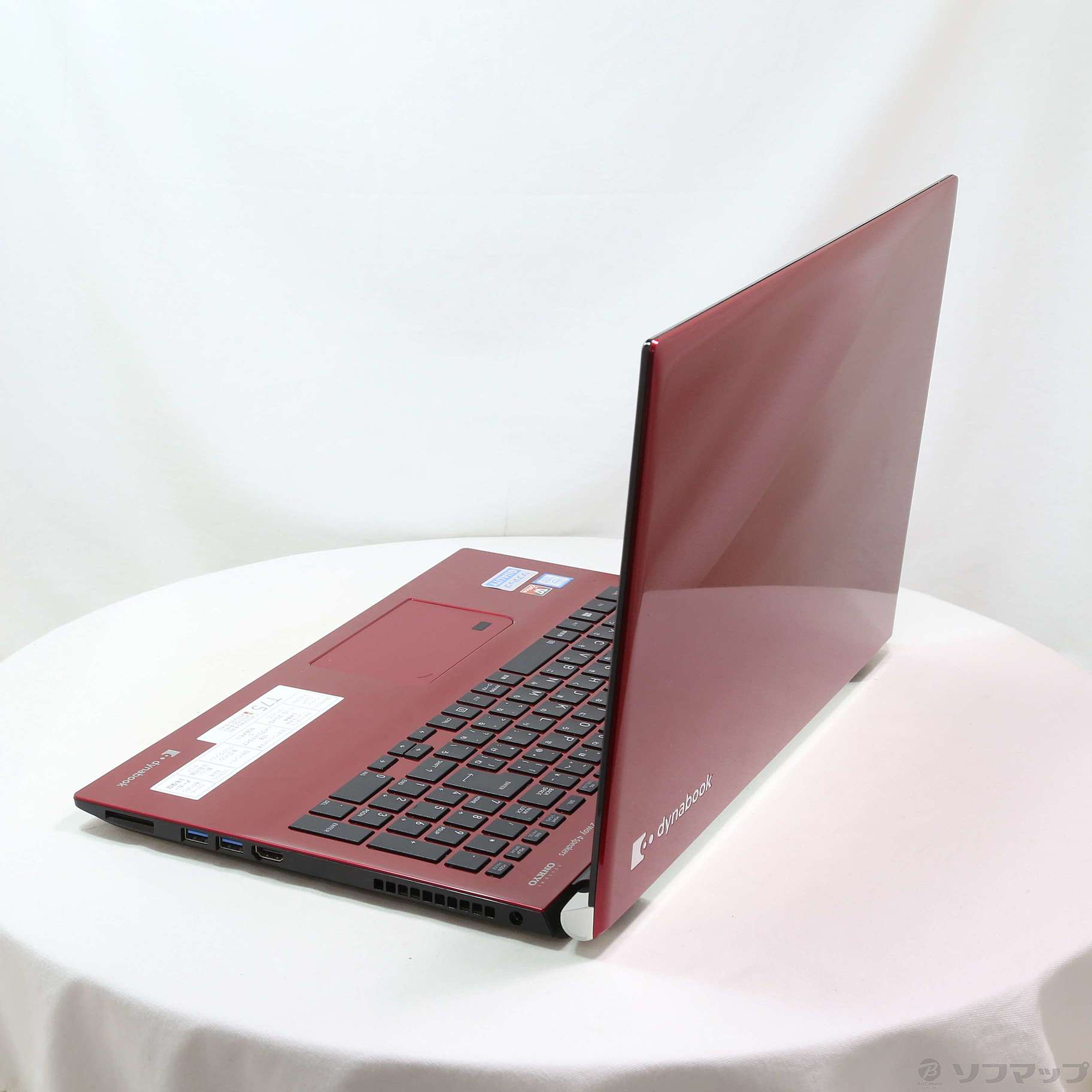 中古】dynabook T75／FRS PT75FRS-BJA3 〔Windows 10〕 ［Core-i7-8550U  (1.8GHz)／16GB／HDD1TB／15.6インチワイド］ [2133054570835] - リコレ！|ビックカメラグループ  ソフマップの中古通販サイト