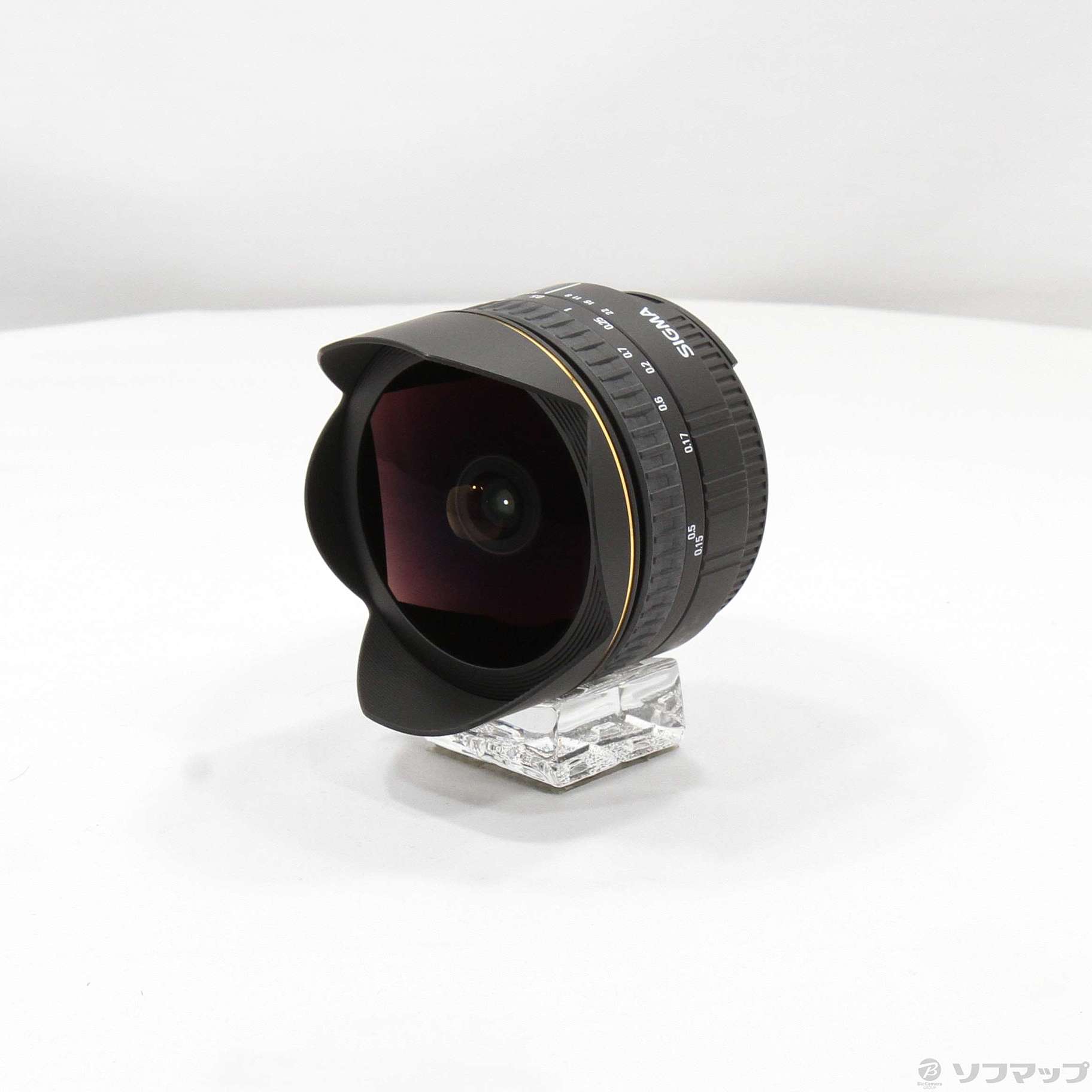 低価日本製NIKON用美品SIGMA AF 15mm F2.8 EX FISHEYE レンズ(単焦点)