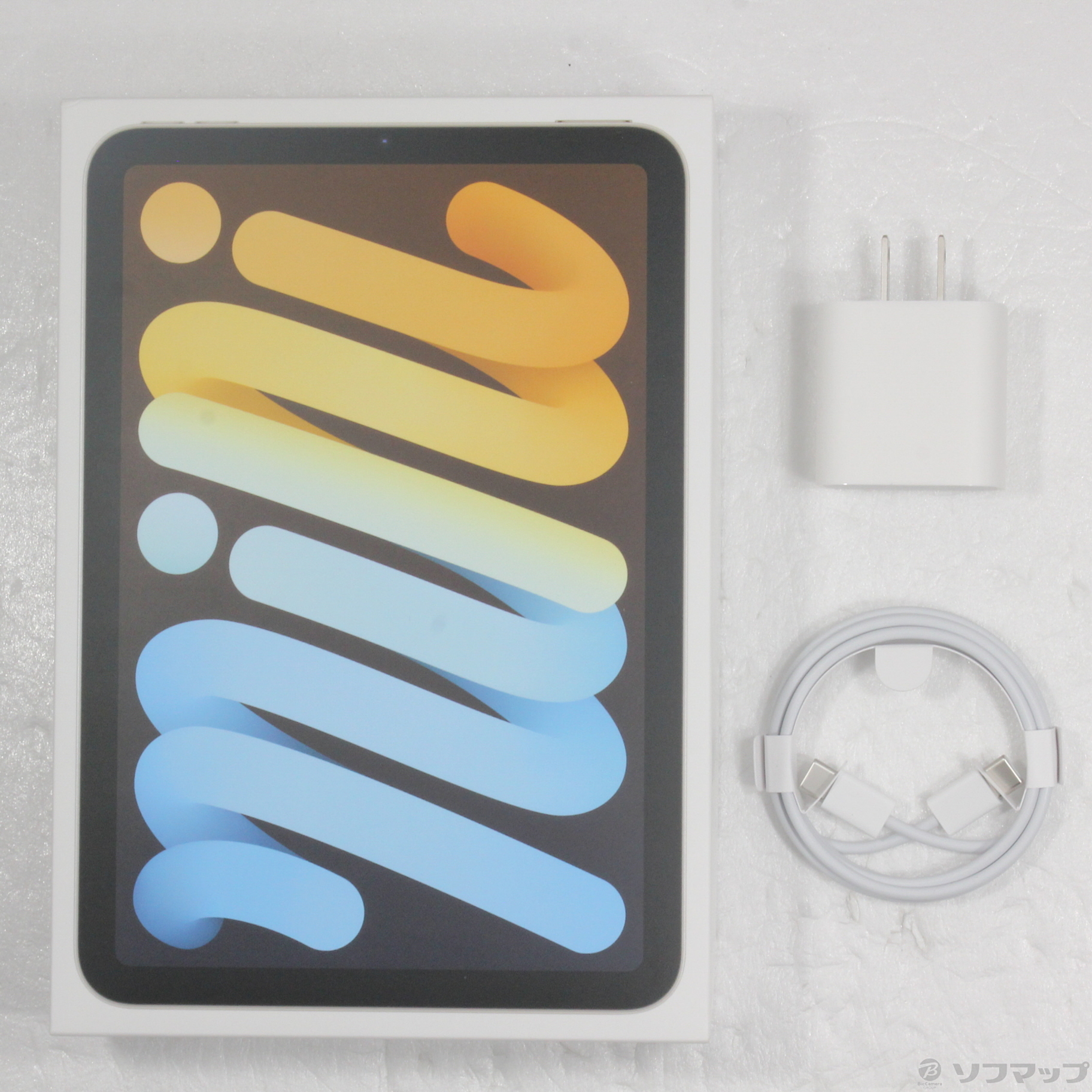 中古】iPad mini 第6世代 64GB スターライト MK7P3J／A Wi-Fi 