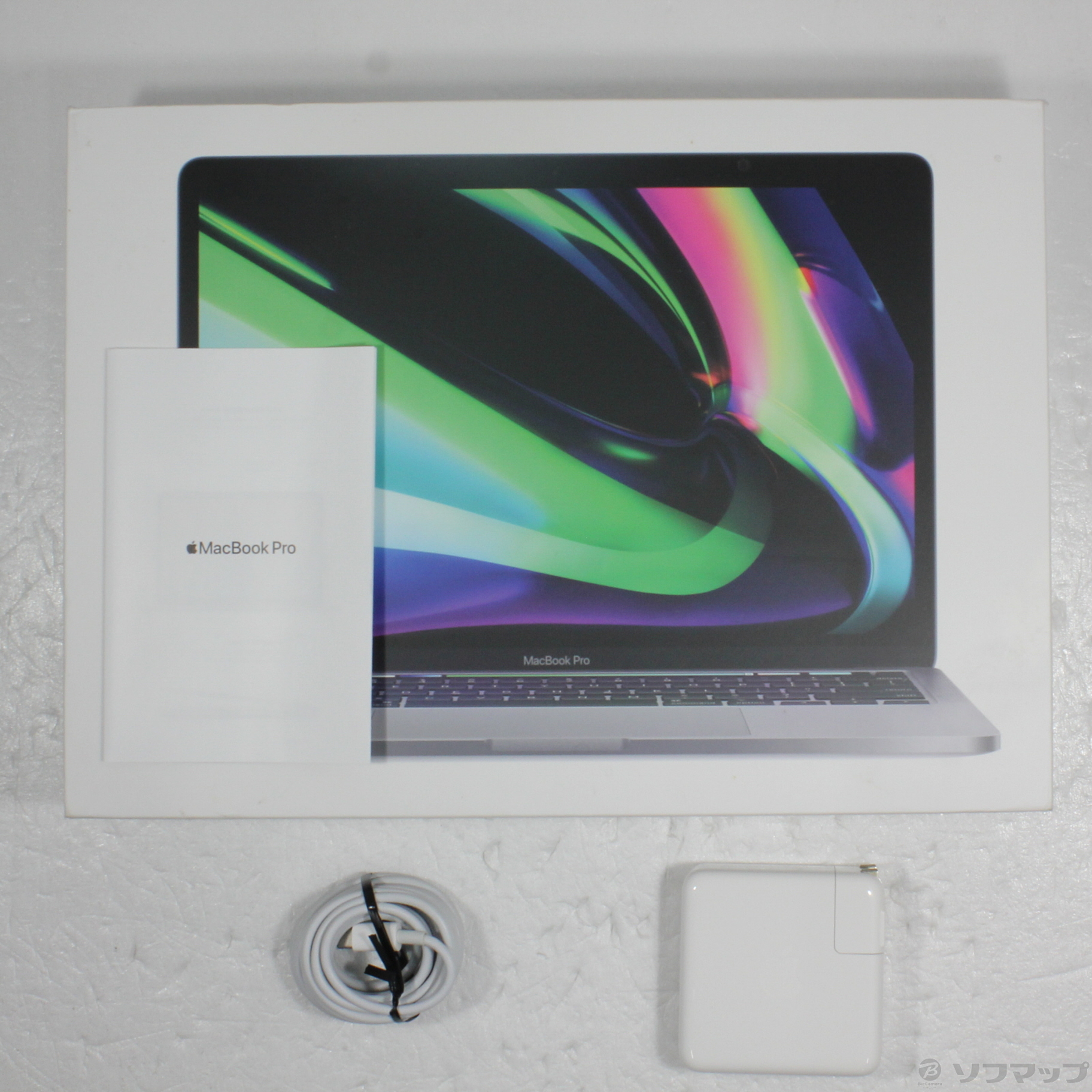 MacBook Pro 13.3-inch Late 2020 MYD82J／A Apple M1 8コアCPU_8コアGPU 8GB  SSD256GB スペースグレイ 〔12.6 Monterey〕