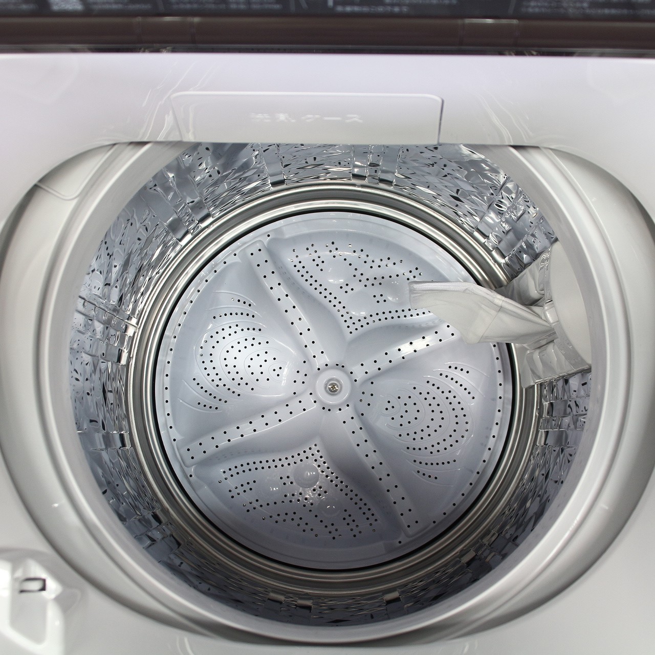 〔中古品〕 全自動洗濯機 ダークブラウン ES-SW11H-T ［洗濯11.0kg ／簡易乾燥(送風機能) ／上開き］