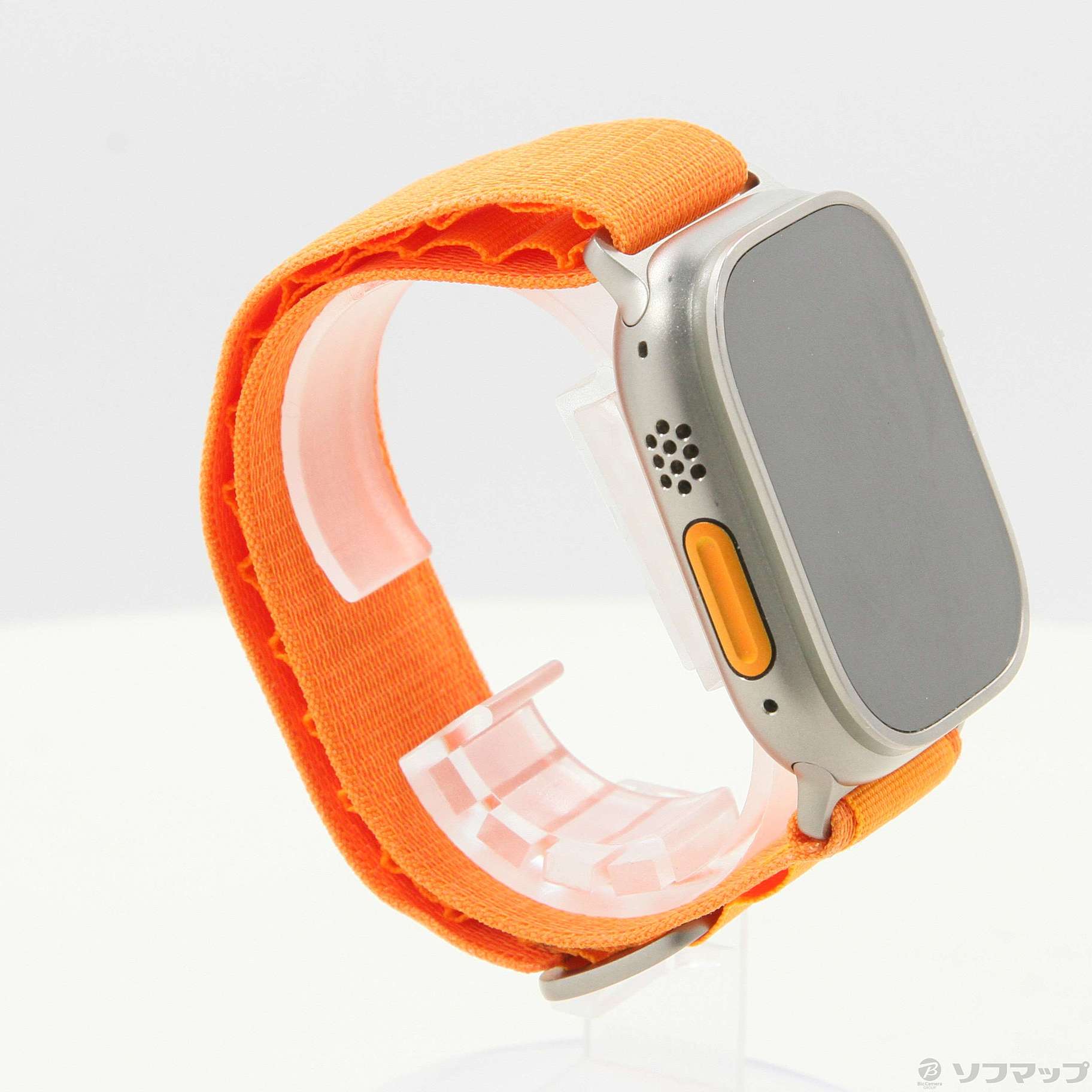 Apple Watch Ultra GPS + Cellular 49mm チタニウムケース オレンジアルパインループ