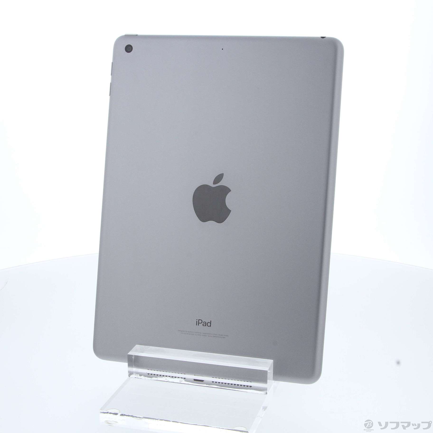 (中古)Apple iPad 第6世代 128GB スペースグレイ MR7J2J/A Wi-Fi(377-ud)