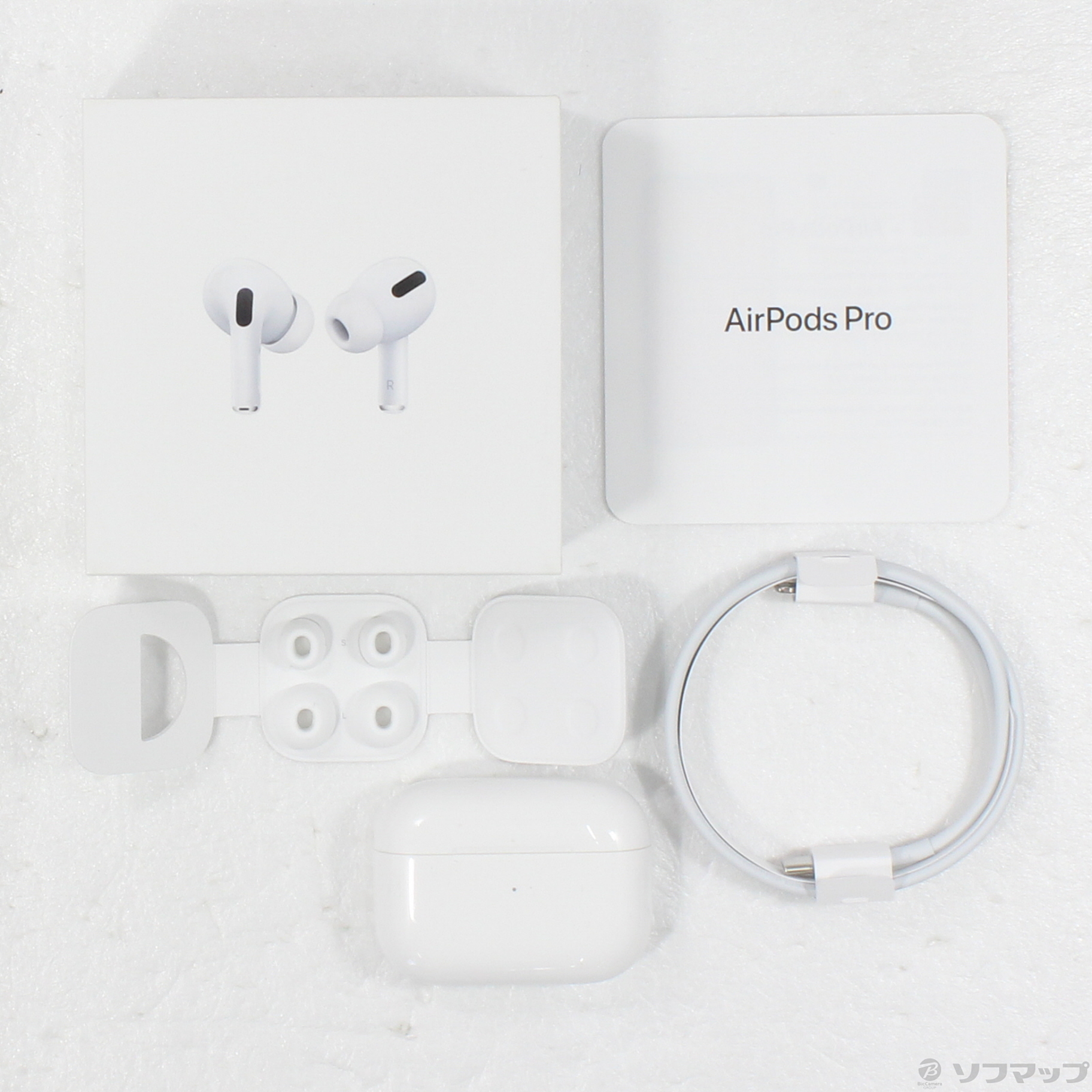 中古】AirPods Pro 第1世代 MagSafe対応 MLWK3J／A ノイズあり