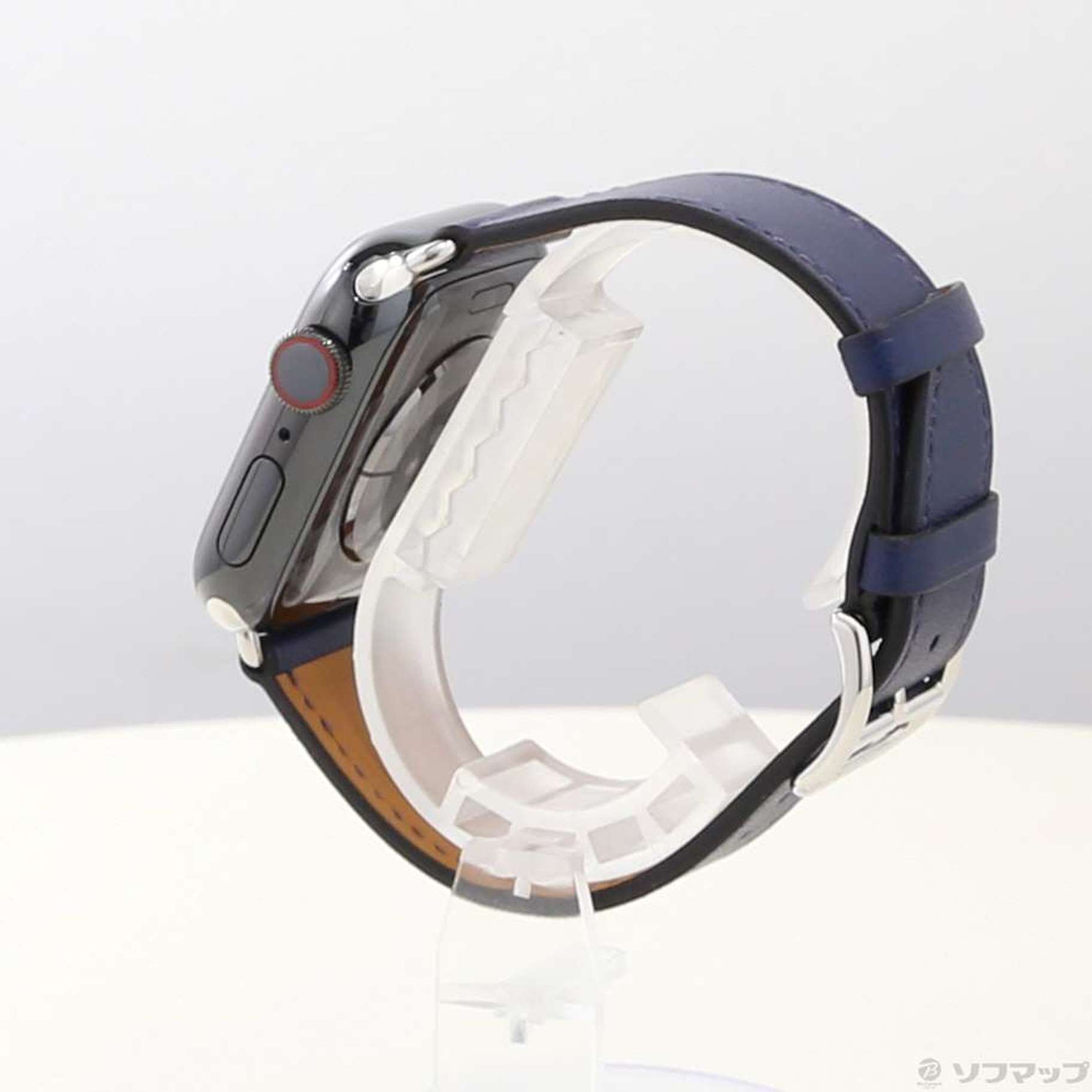 中古】Apple Watch Series 7 Hermes GPS + Cellular 41mm スペースブラックステンレススチールケース  ヴォー・スウィフト(ネイビー)シンプルトゥールレザーストラップ [2133054582036] - リコレ！|ビックカメラグループ  ソフマップの中古通販サイト