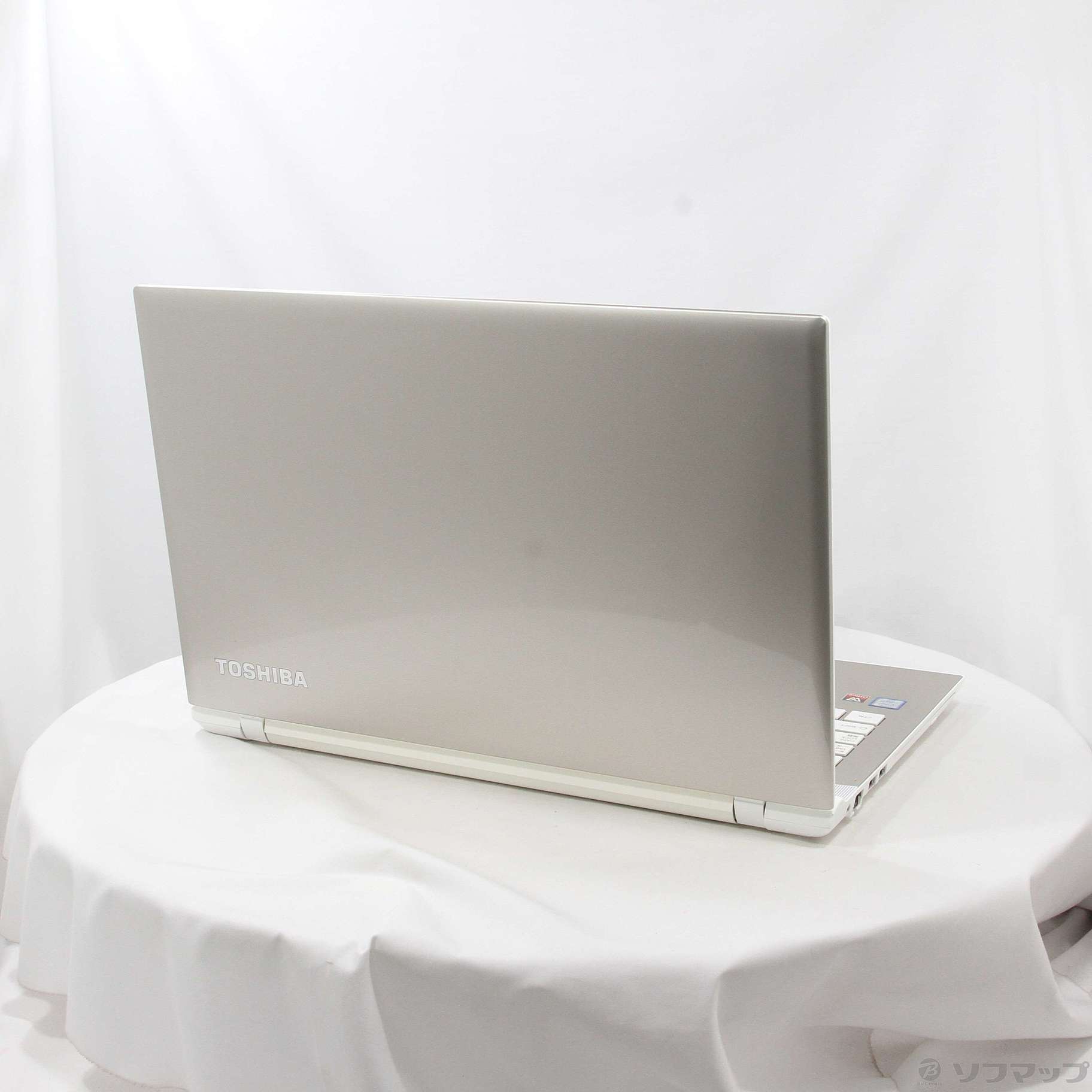 〔中古品（難あり）〕 dynabook T75／UG PT75UGP-BWA サテンゴールド ［Core-i7-6500U  (2.5GHz)／8GB／ハイブリッドHDD1TB／15.6インチワイド］